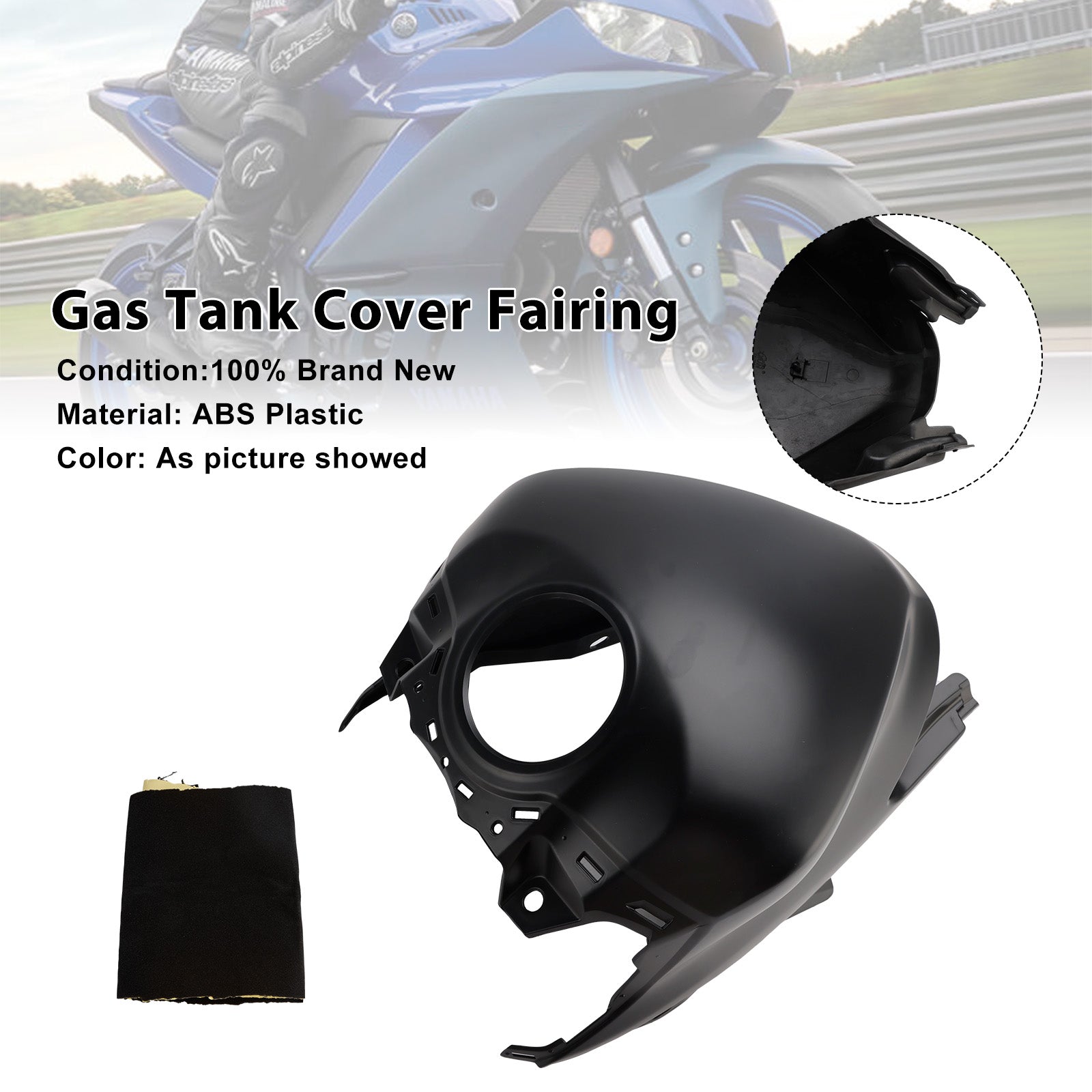 Protecteur de carénage de couvercle de réservoir de gaz, pour Yamaha YZF-R3 R25 2025 – 2026