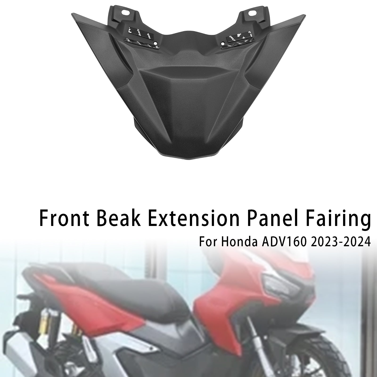 Front Beak Extension Nose Panel Fairing For Honda ADV 160 2023-2024