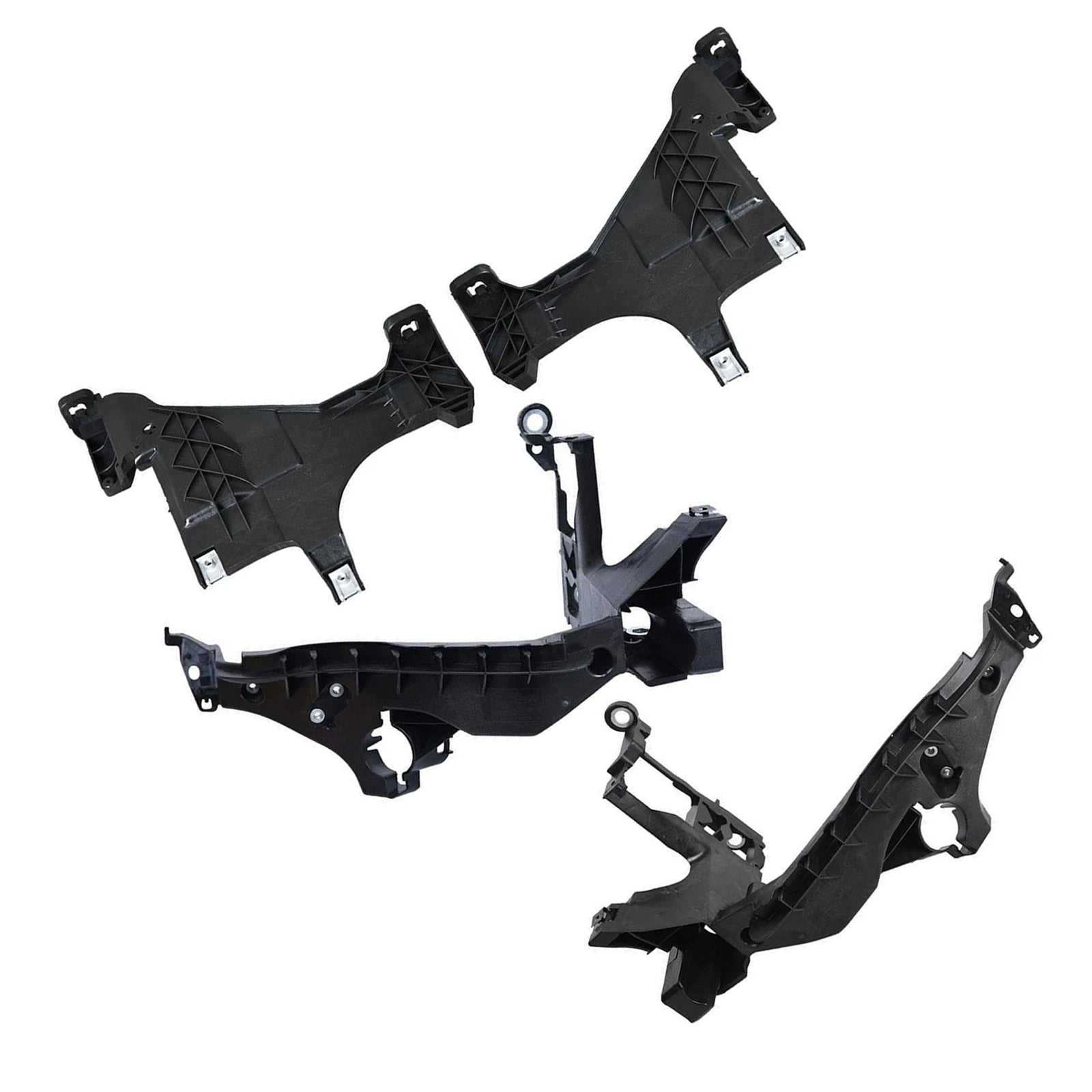 2013-2016 Audi allroad Facelift 4PCS Front Headlight Mount Support Plate Bracket