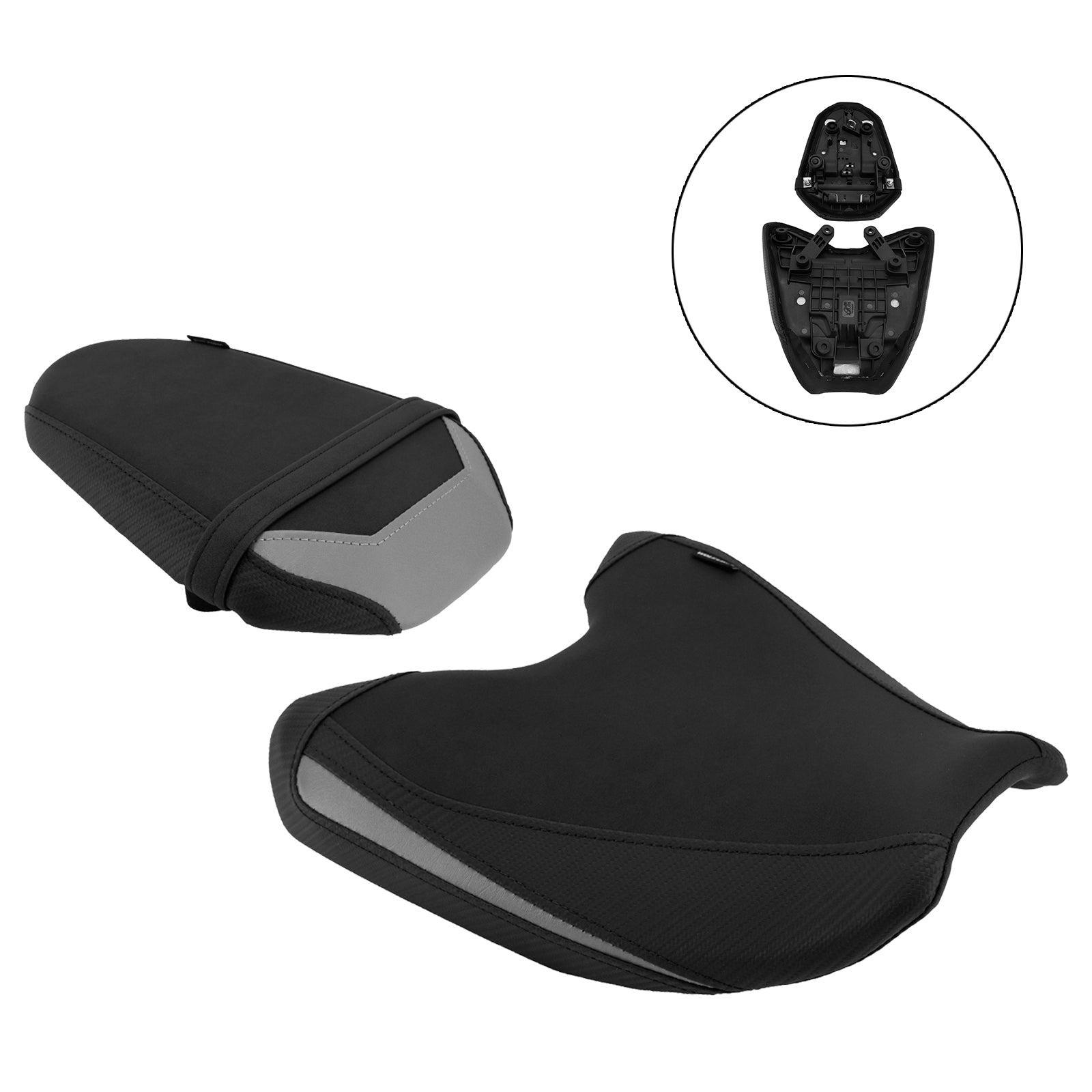 Driver&Passenger Seat Kit Rear Cushion For Yamaha Mt-07 2025-2026 689Cc