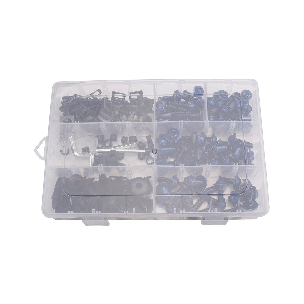 1991-1992 Kawasaki Ninja ZX7R ZX750K Fairing Bolts Screws Bodywork Kit Blue Generic