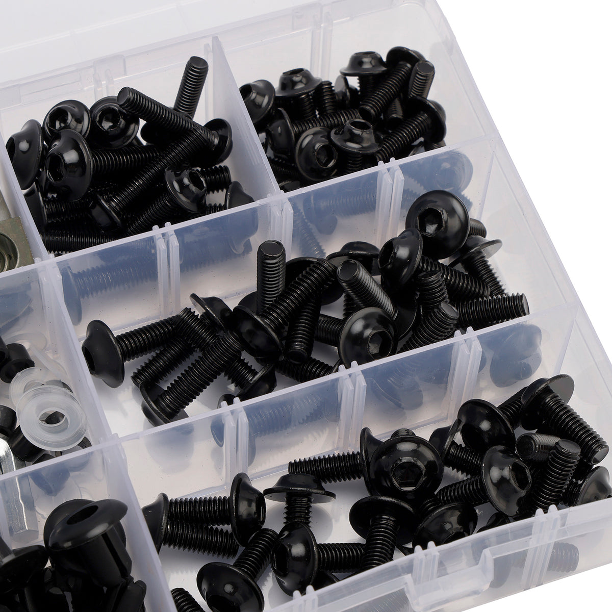 2001-2002 Ducati 996 Biposto Fairing Bolts Screws Bodywork Kit Black Generic