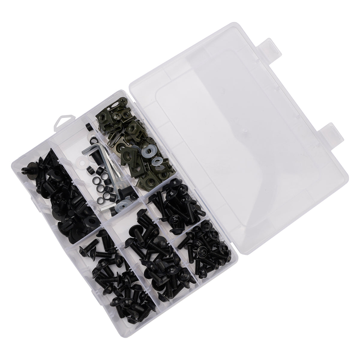 2013 2015 Honda CB500X Fairing Bolts Screws Bodywork Kit Black Generic