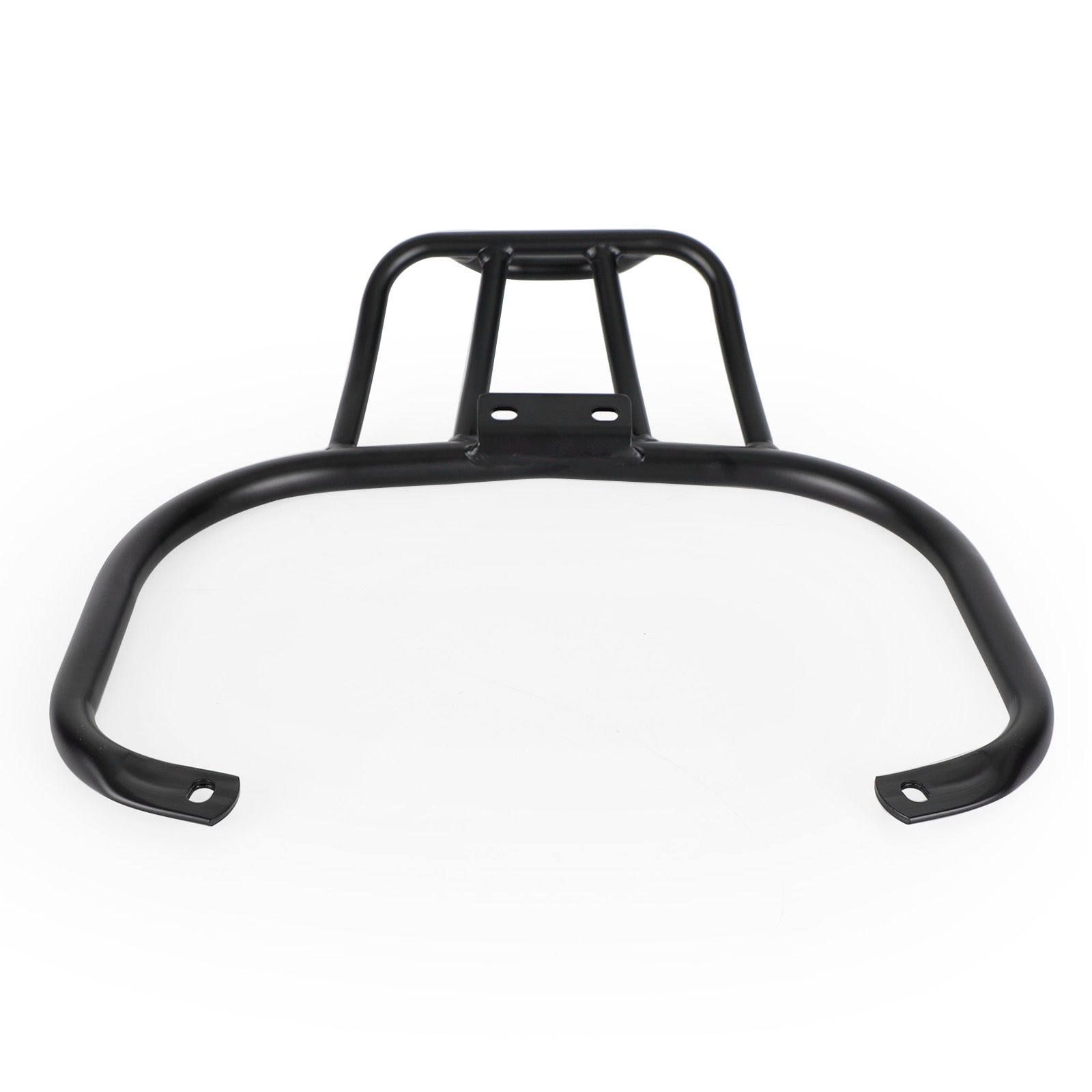 BLACK REAR LUGGAGE CARRY SUPPORT RACK W/ GRAB HANDLE FOR VESPA GTS GTV GTL GT