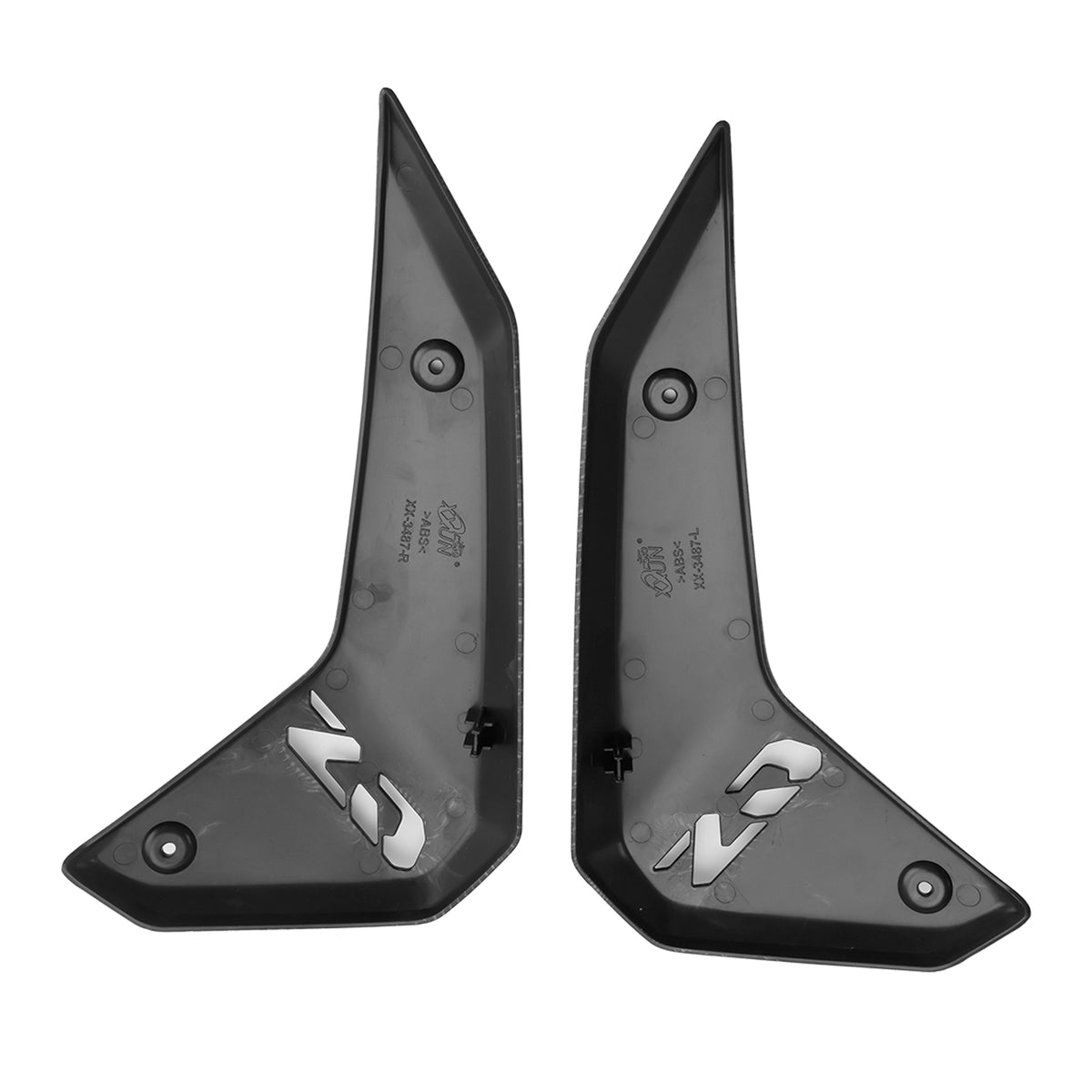2024-2026 BMW R1300GS Side Frame Fairing Cowl Guards Radiator Cover Carbon Generic