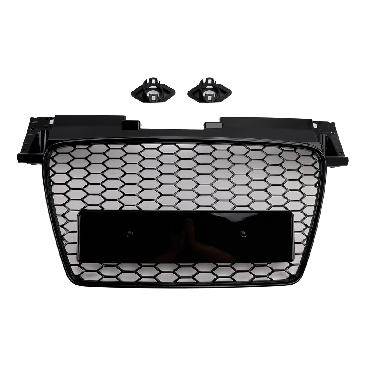 2006-2014 Audi TT RS Style Front Honeycomb Grill Grille Gloss Black Generic