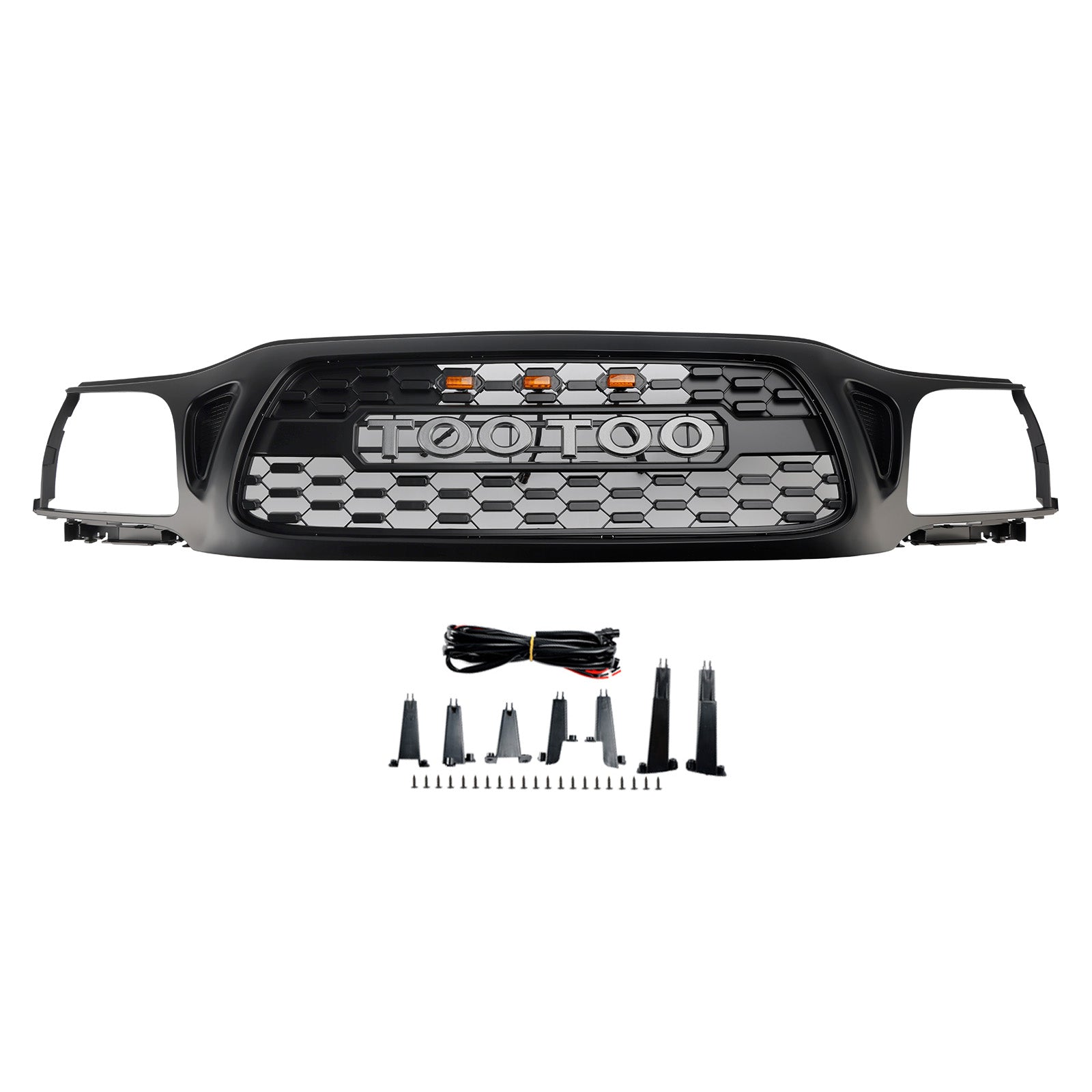 Honeycomb Front Bumper Grille Grill Fit Toyota Tacoma 2001-2004 TRD PRO