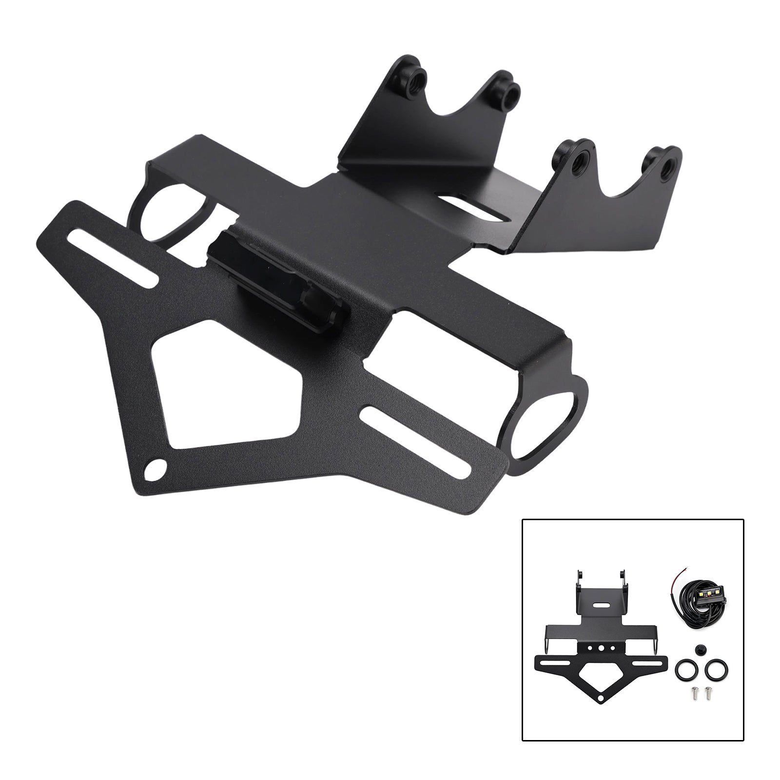 2024-2025 Yamaha MT-09 License Plate Holder Frame Bracket