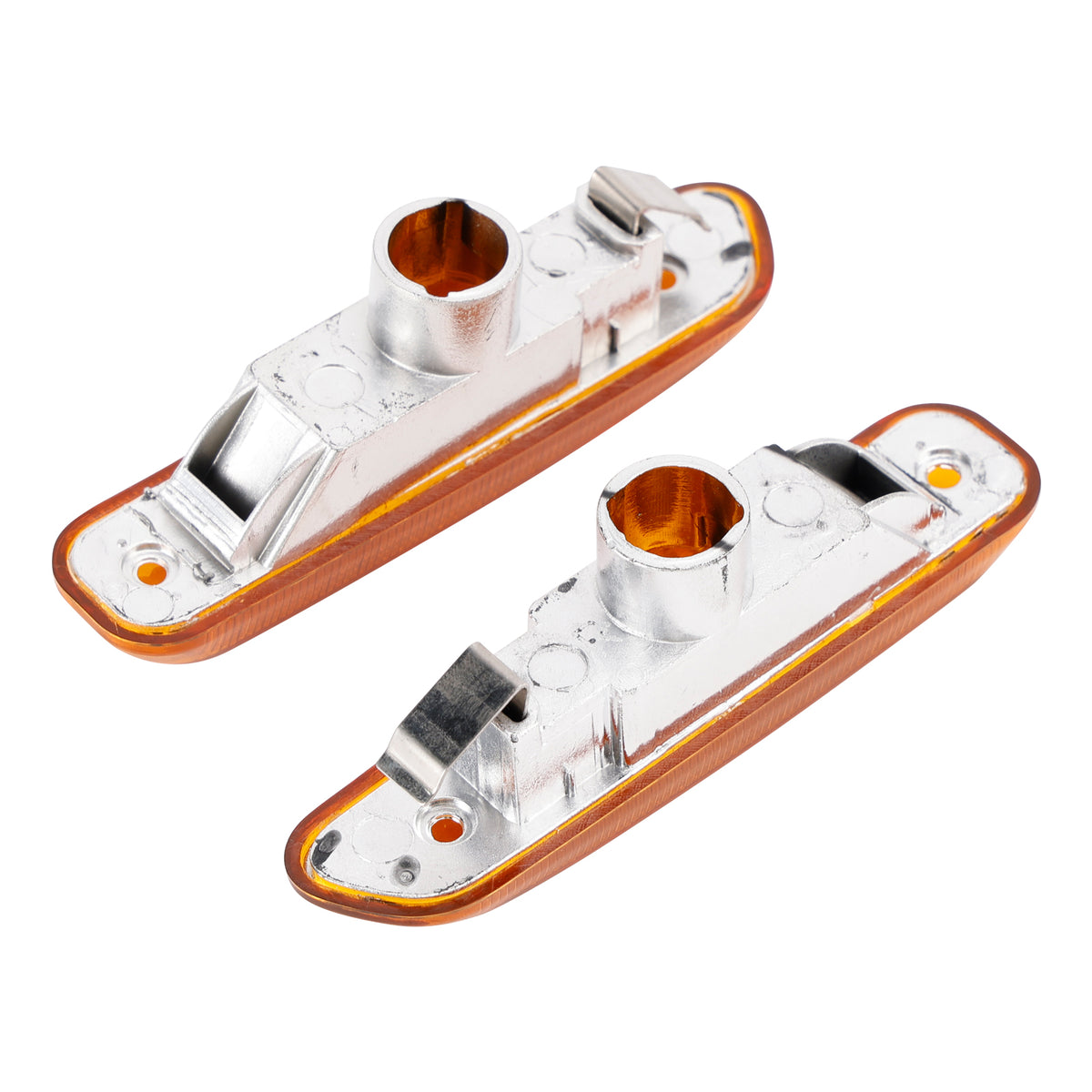 1998-2001 BMW3 Series E46 Saloon/Estate Pair Amber Len LED Side Marker Light Signal Blinker Lamp 63132228592 63132228591 Generic