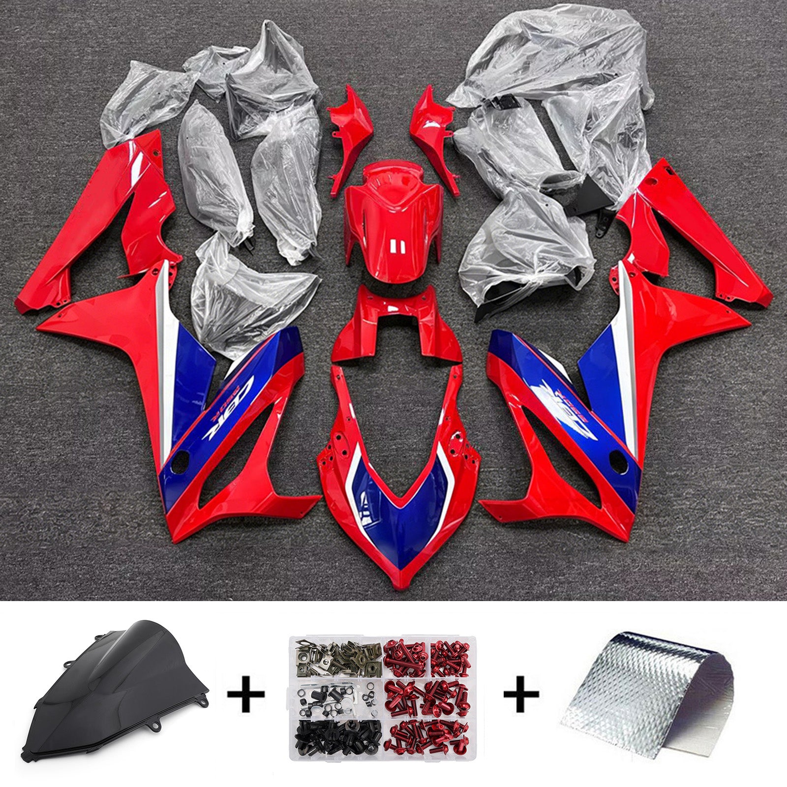 Injection Fairing Kit Bodywork Plastic ABS For Honda CBR650R 2019-2020