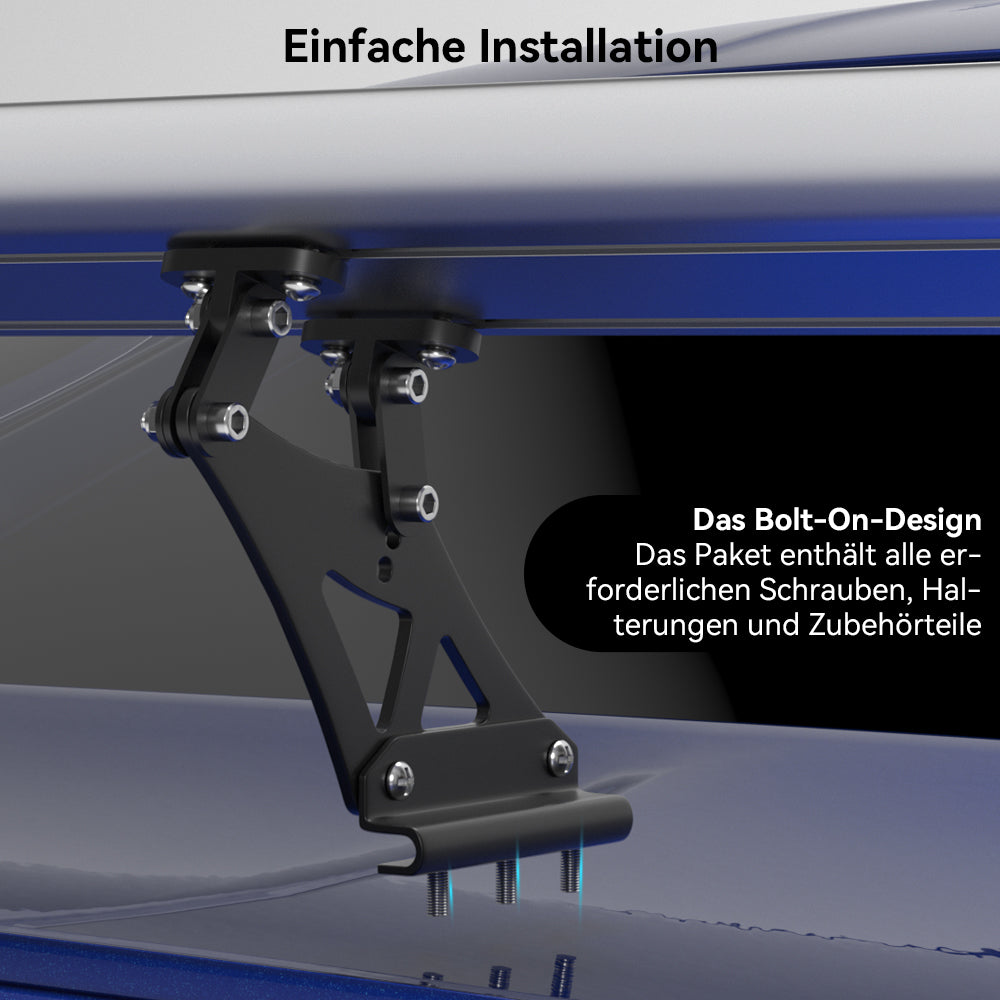 135 cm trappe universelle réglable en aluminium GT coffre arrière aileron de course aile générique