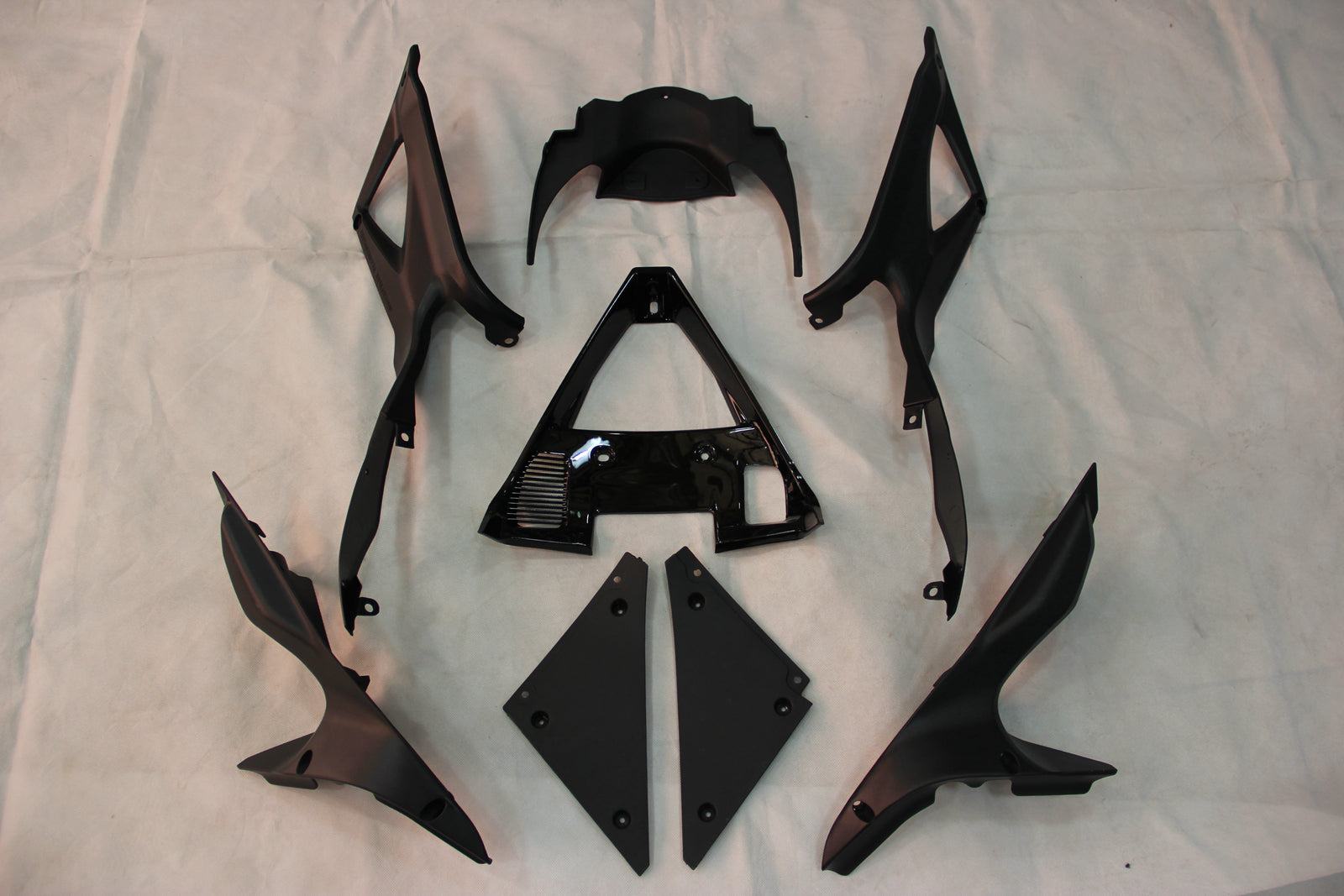 2007-2012 Ducati 1098/1198/848 Red Black Bodywork Fairing ABS Injection Mold 16# Generic