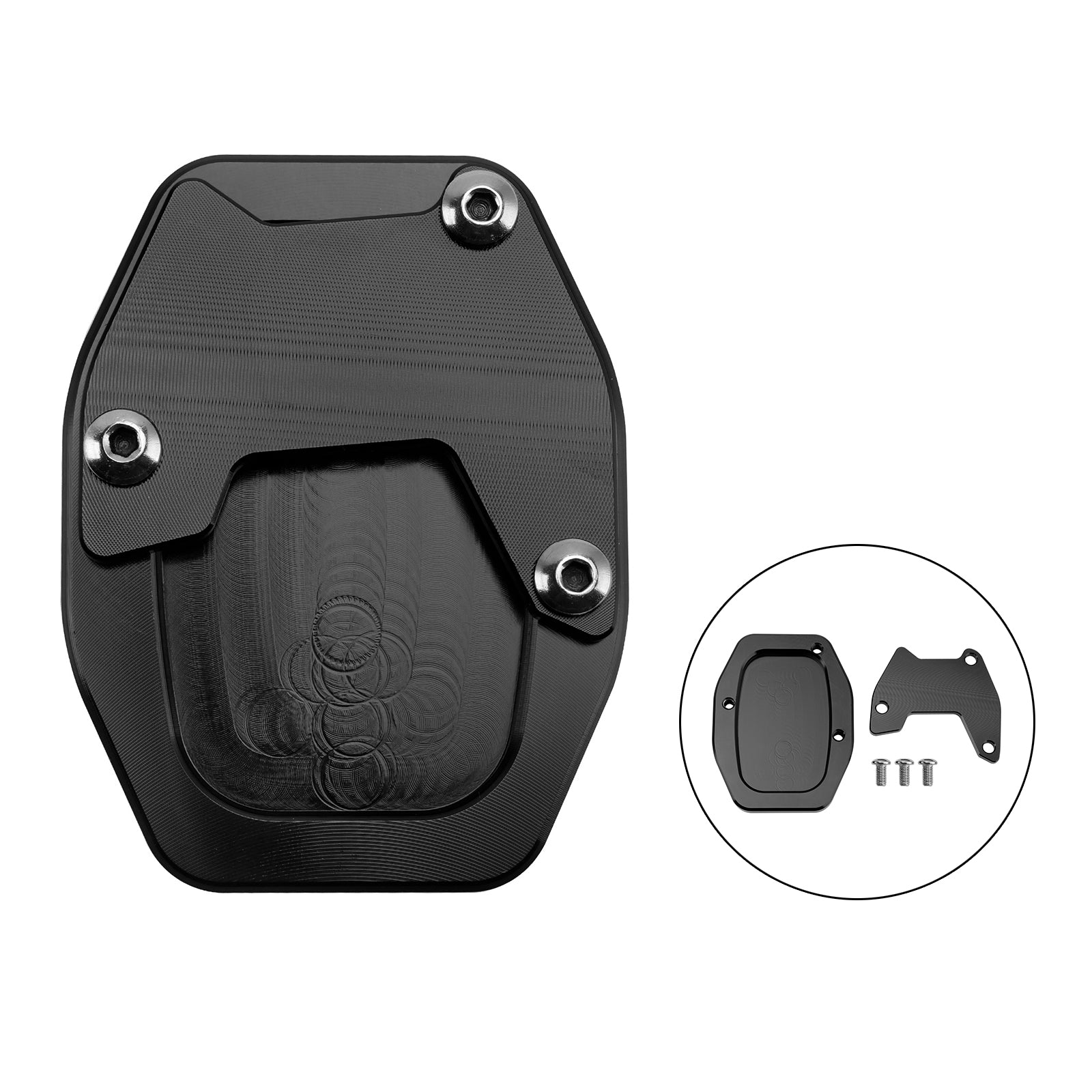 Kickstand Enlarge Plate Pad fit for Honda X-ADV 750 NSS750 21-25 Foza 750 21-23