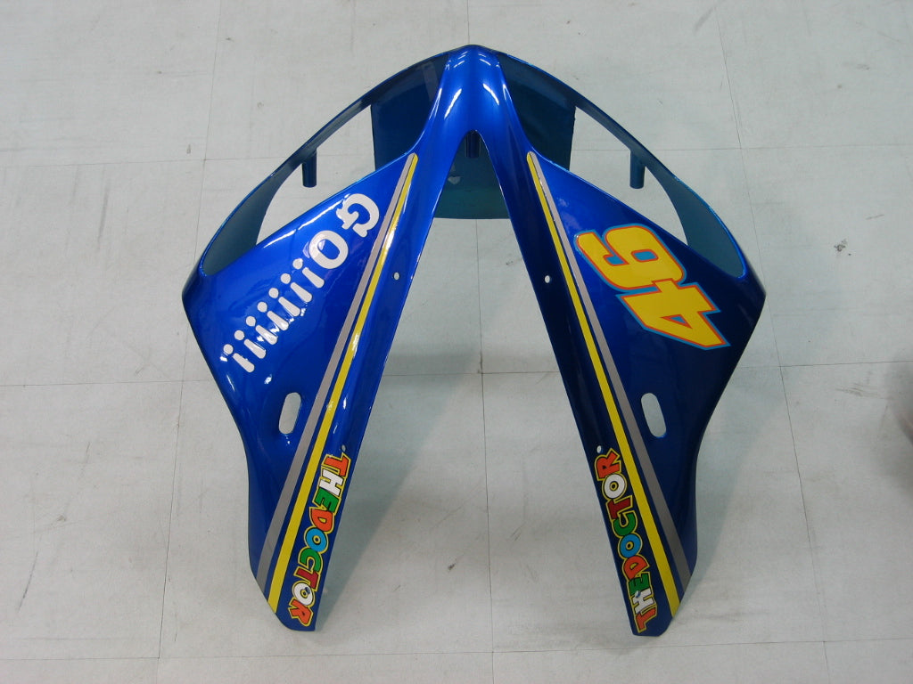 2002-2003 Yamaha YZF-R1 Blue No.46 Racing Fairings Generic