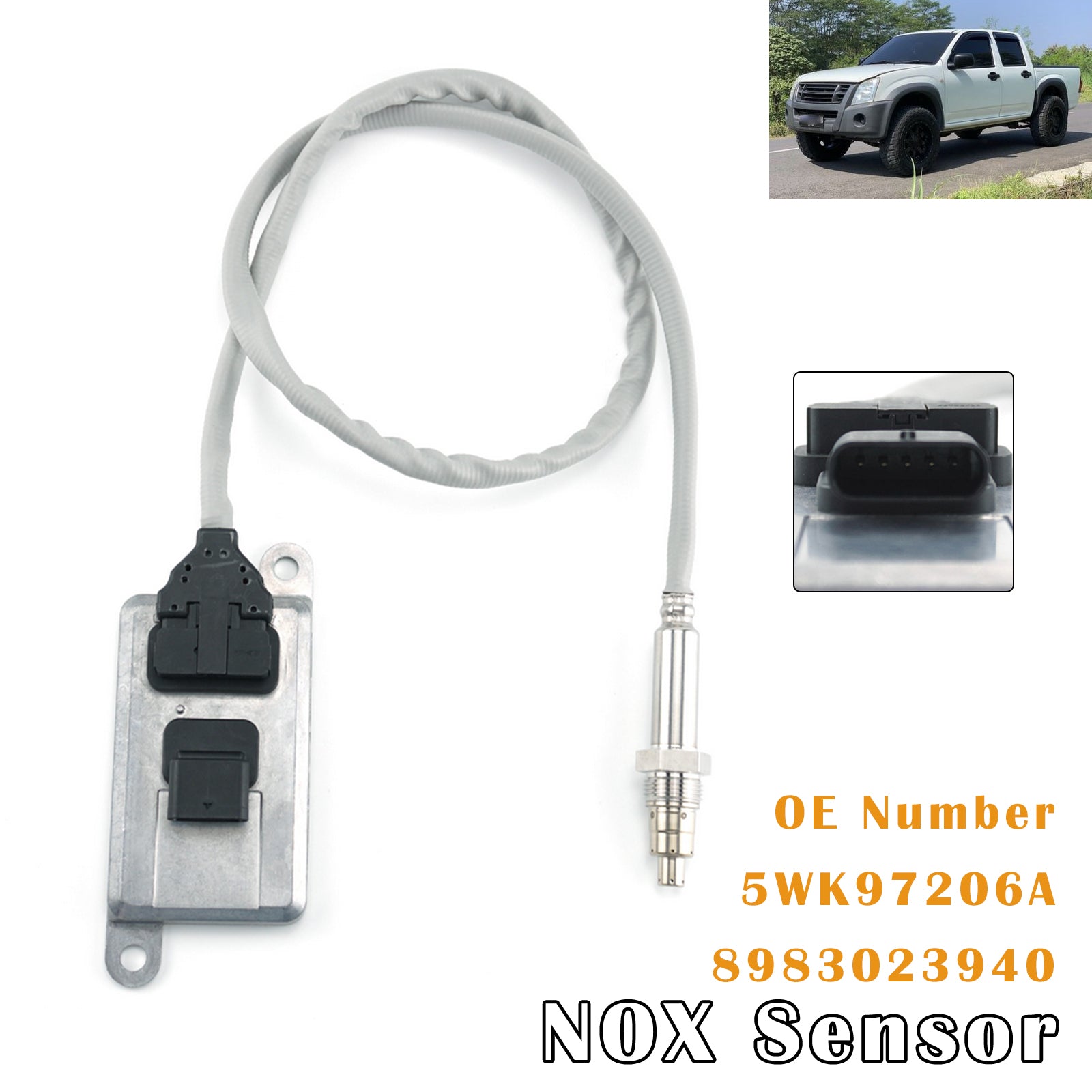 8983023940 Nitrogen Oxygen NOX Sensor For ISUZU D-MAX I 2007.01-2012.06 3.0 DiTD 4x4