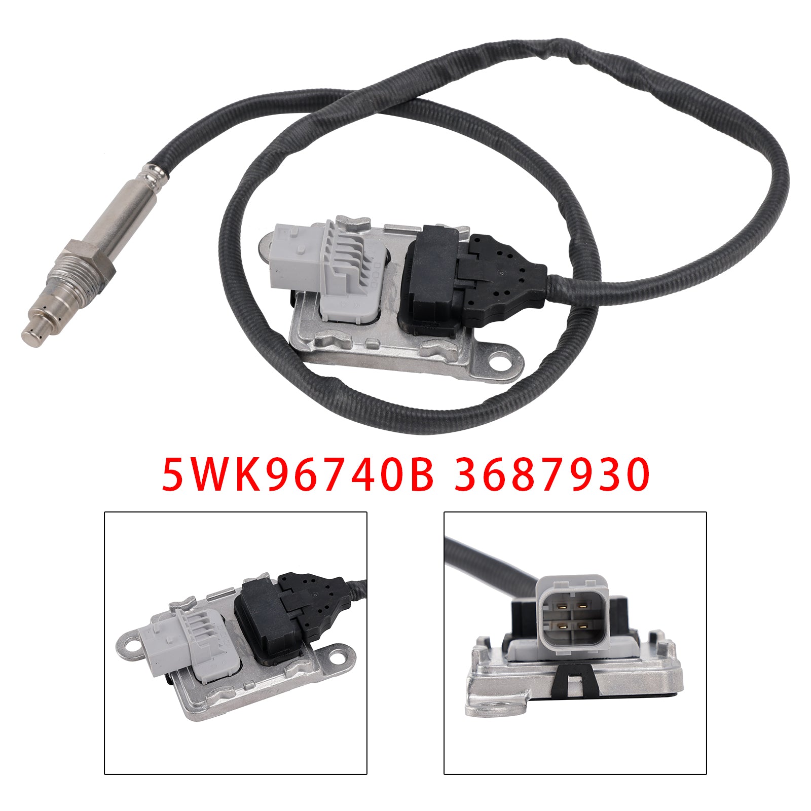 Stroomopwaartse Nox-sensor voor Cummins ISX DIESEL 13-18 5WK96740B 4326870 3687930
