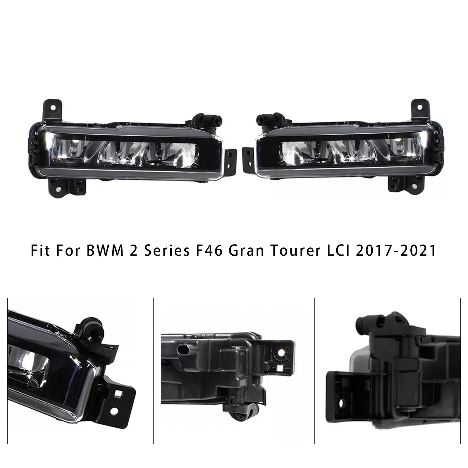 Pár LED predné hmlové svetlá pre BMW G20 G21 X1 F48 LCI F45 F46 63178089526