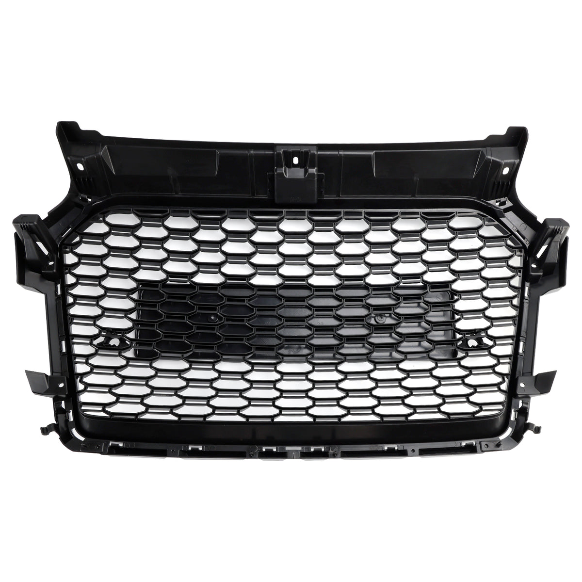 2016-2019 Audi A1 8X Facelift RS Style Honeycomb Bumper Grille Black Generic