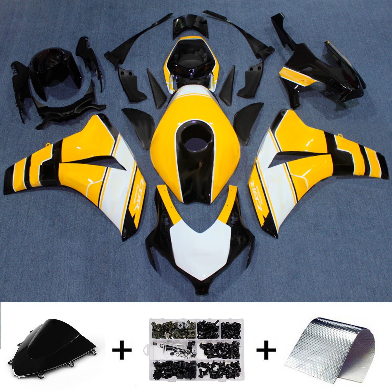 Injection Fairing Kit Bodywork Plastic ABS For Honda CBR1000RR 2008-2011