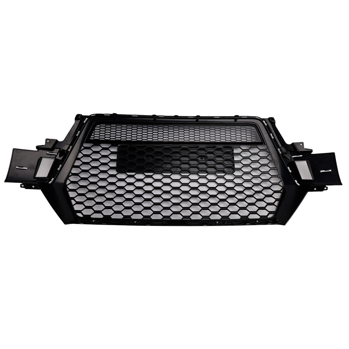 2016-2019 Audi Q7 (RSQ7 is not fit) Gloss Black Front Bumper Radiator Vent Mesh Grill Grille 4M0853651F 4M0853651G Generic
