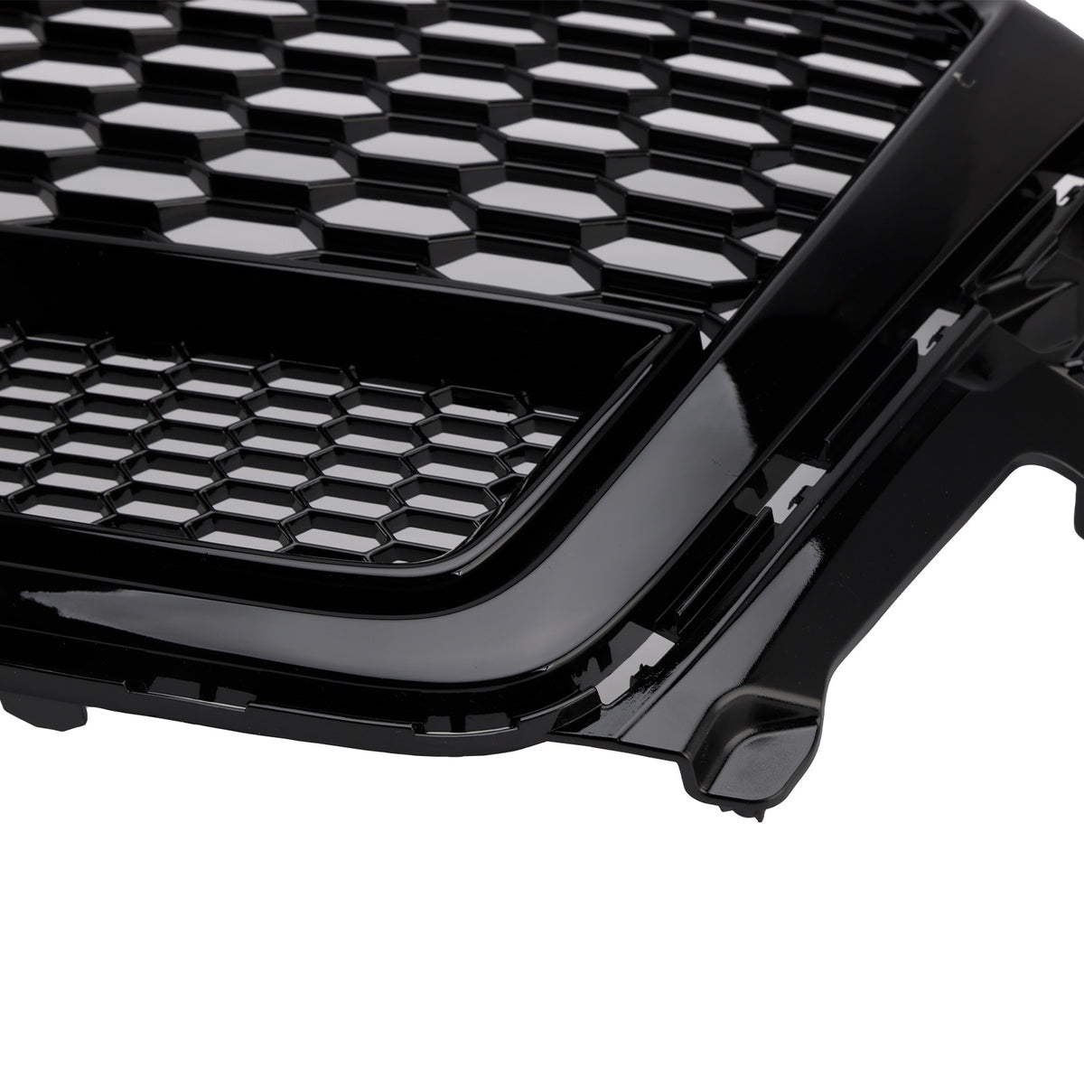 2016-2019 Audi Q7 (RSQ7 is not fit) Gloss Black Front Bumper Radiator Vent Mesh Grill Grille 4M0853651F 4M0853651G Generic