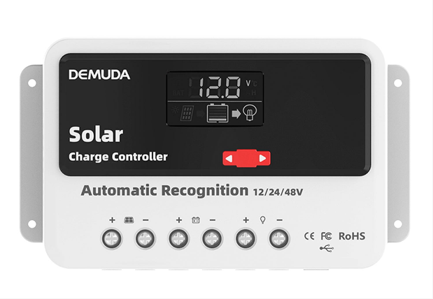 12V24V48V 10A-60A PWM Solar Controller Automatische Solar Controller Ijzerfosfaat