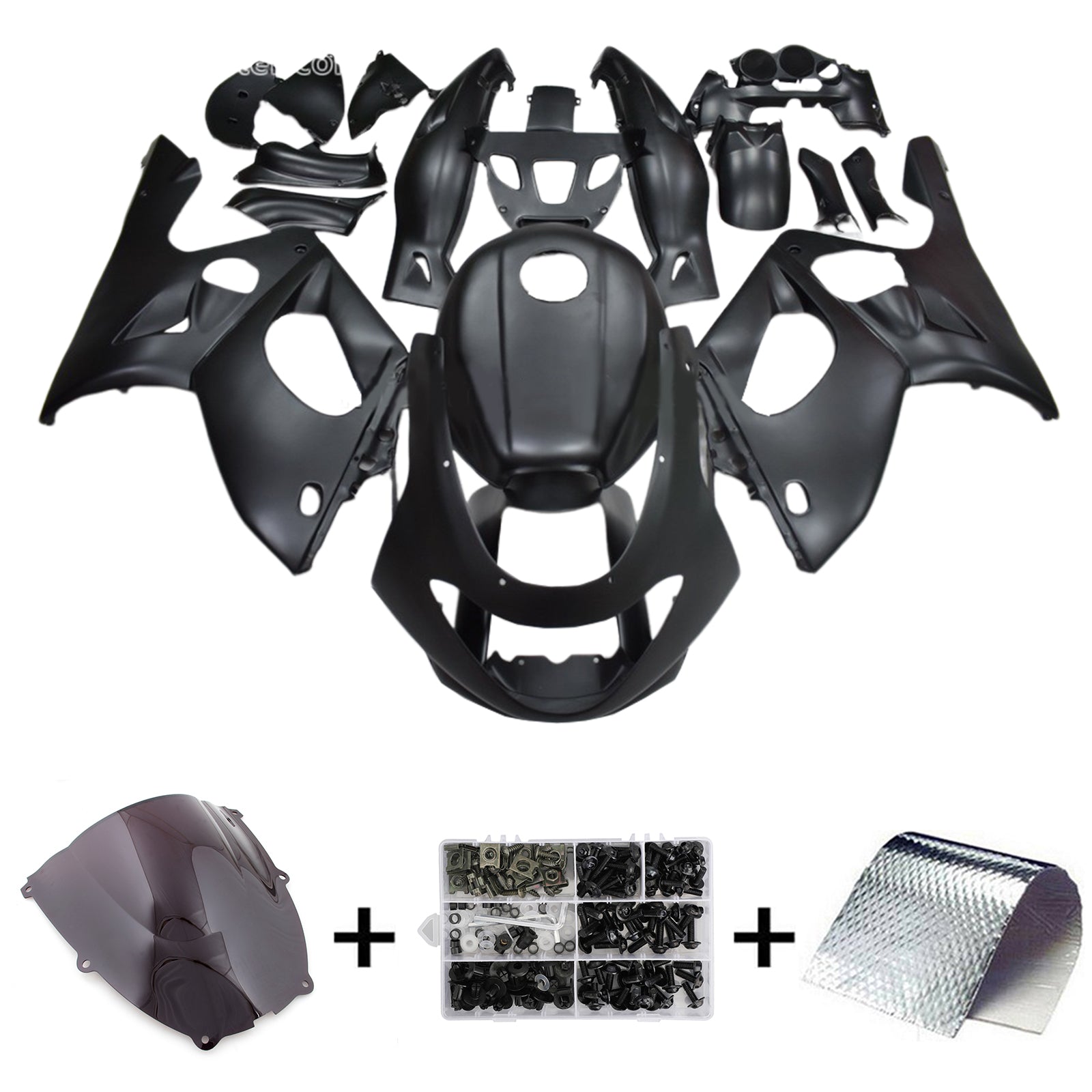 1996-2007 Yamaha YZF 600R Thundercat Kit de carénage d'injection carrosserie plastique ABS