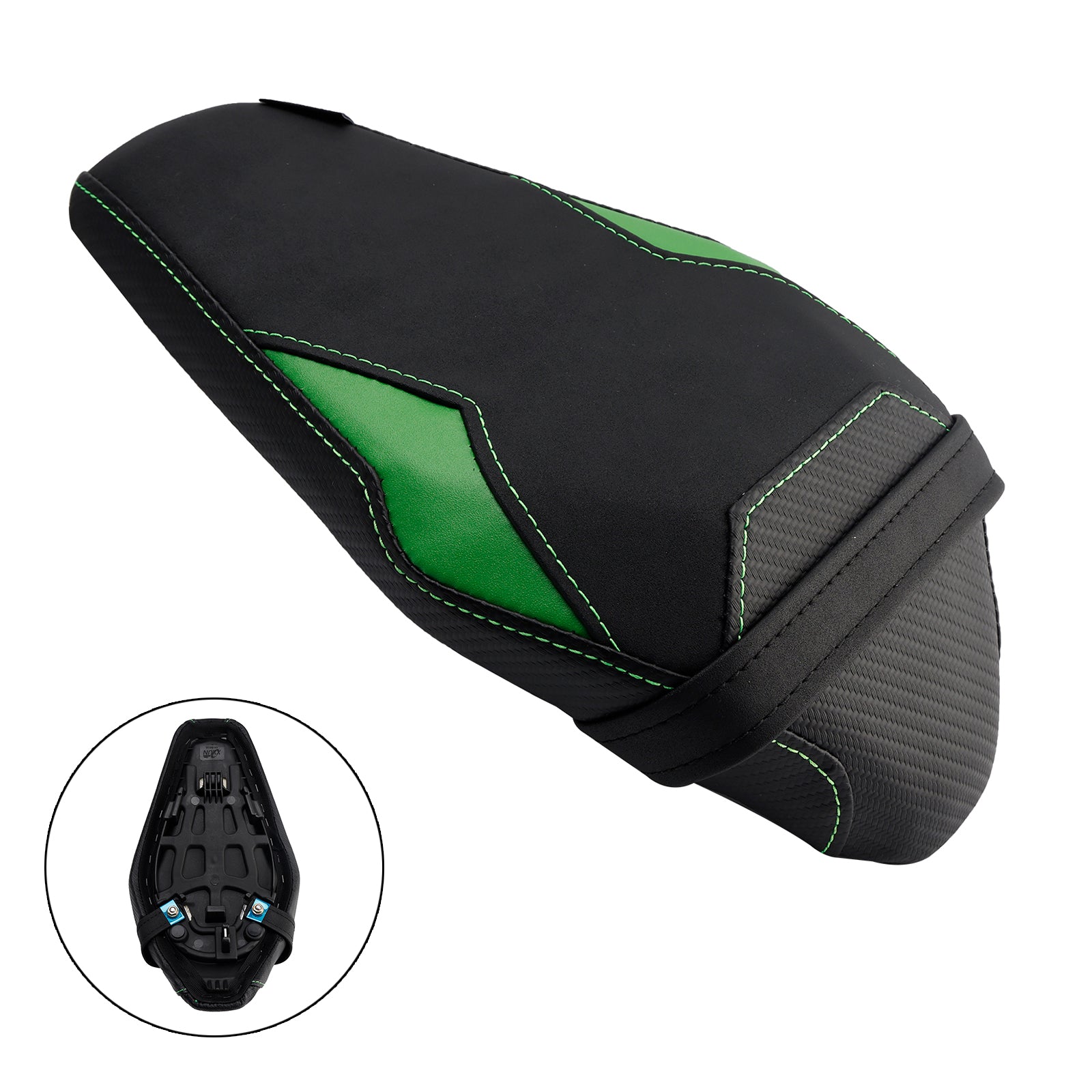 2025 Kawasaki Ninja 900 Z900 Coussin de passager de siège arrière plat Pu Fit Redb