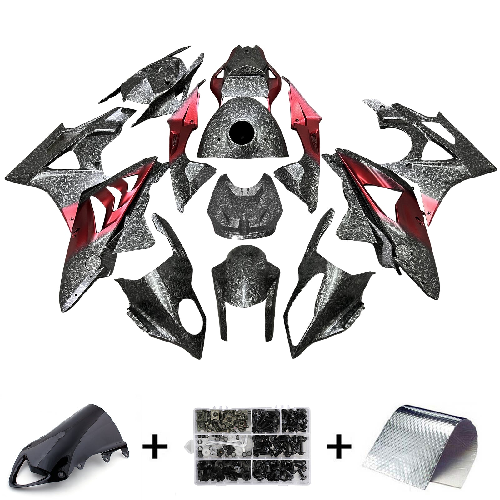 2009-2014 BMW S1000RR vstrekovacia kapotaová súprava Kodework plast ABS