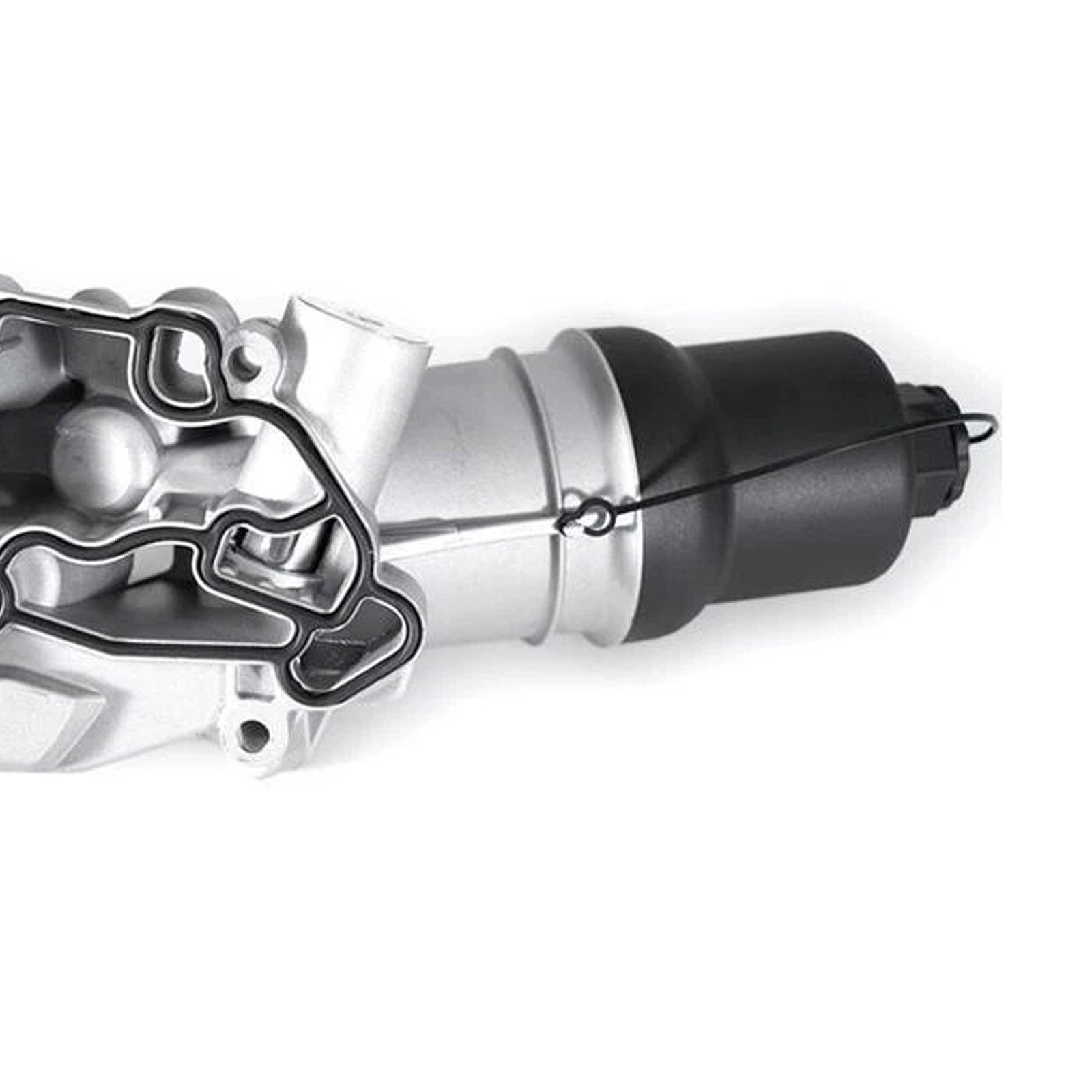 2008-2009 Seat Altea XL Motoroliekoeler Oliefilterconstructie 06D115397K 06D115397J