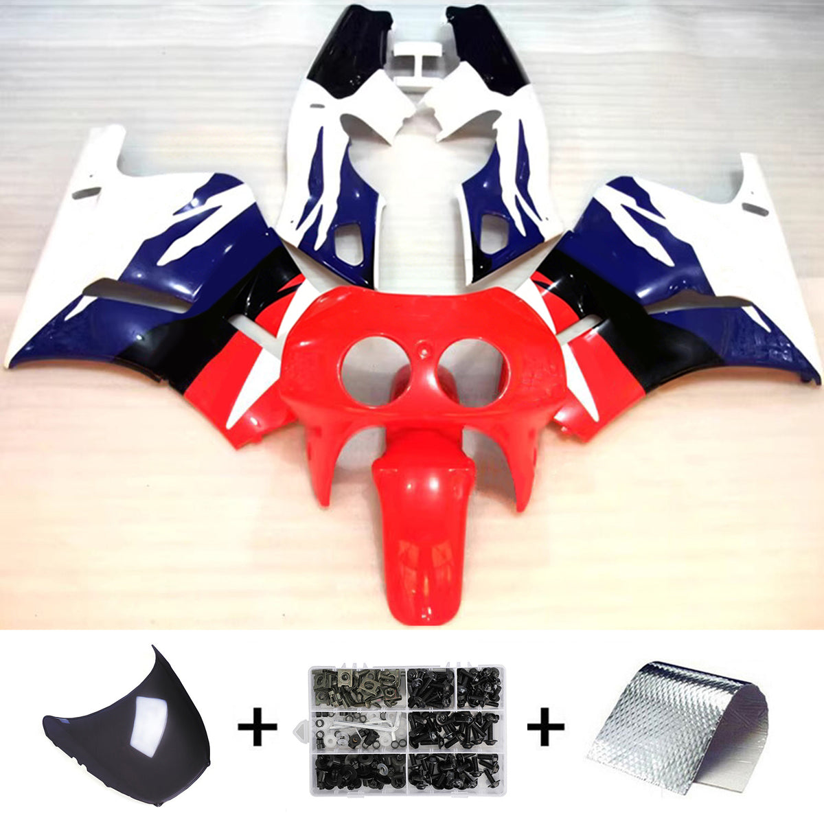 Injection Fairing Kit Bodywork Plastic ABS For Honda VFR400R NC30 1988-1992