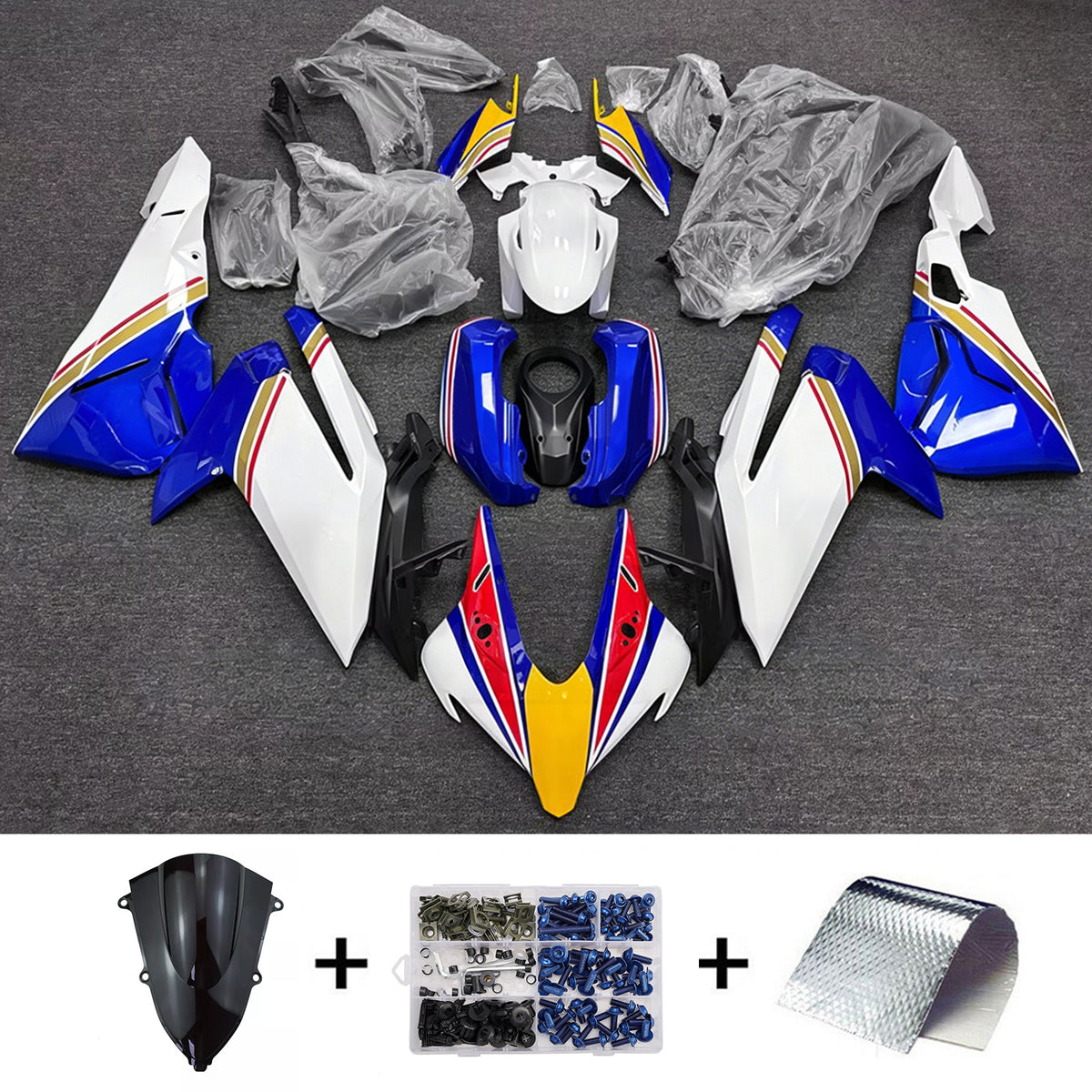 Injection Fairing Kit Bodywork Plastic ABS For Honda CBR250RR 2023-2024