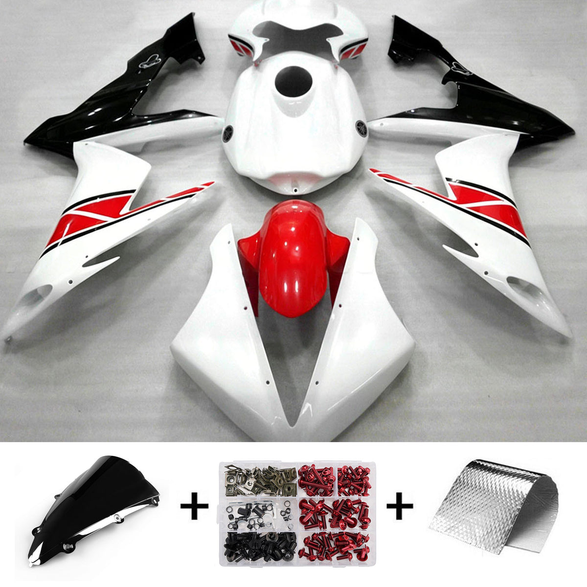 Injection Fairing Kit Bodywork Plastic ABS fit For Yamaha YZF 1000 R1 2004-2006