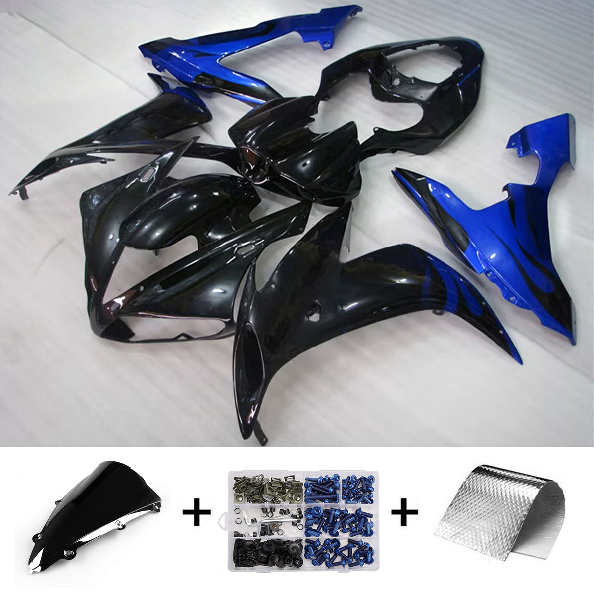 Injection Fairing Kit Bodywork Plastic ABS fit For Yamaha YZF 1000 R1 2004-2006