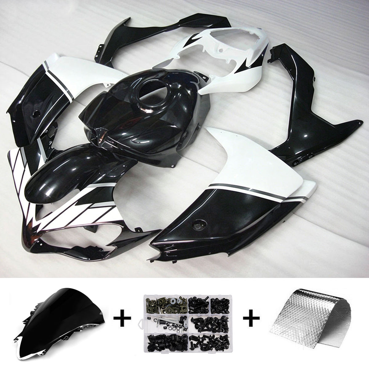 Injection Fairing Kit Bodywork Plastic ABS fit For Yamaha YZF 1000 R1 2007-2008