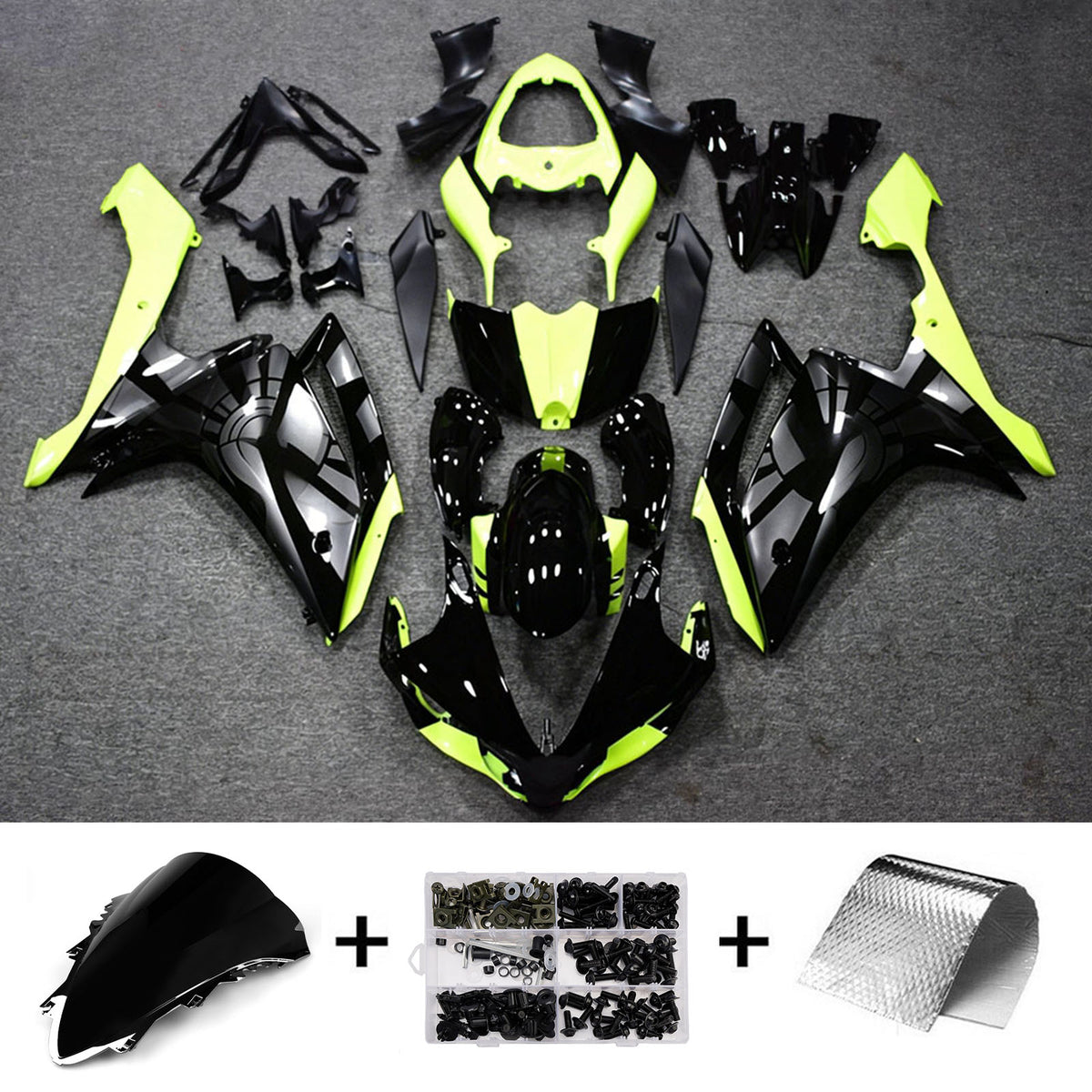 Injection Fairing Kit Bodywork Plastic ABS fit For Yamaha YZF 1000 R1 2007-2008
