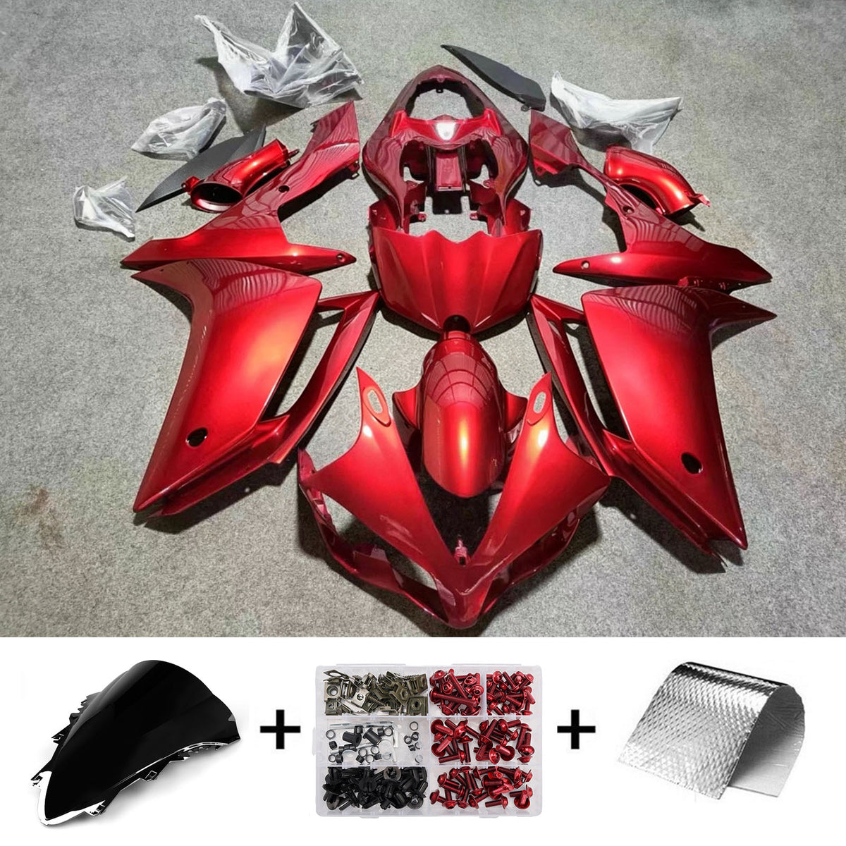 Injection Fairing Kit Bodywork Plastic ABS fit For Yamaha YZF 1000 R1 2007-2008
