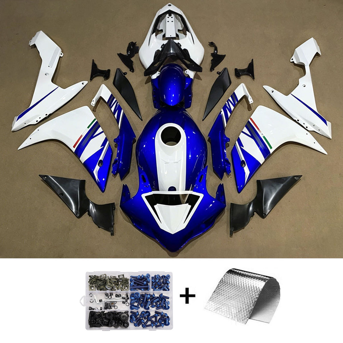 Injection Fairing Kit Bodywork Plastic ABS fit For Yamaha YZF 1000 R1 2007-2008