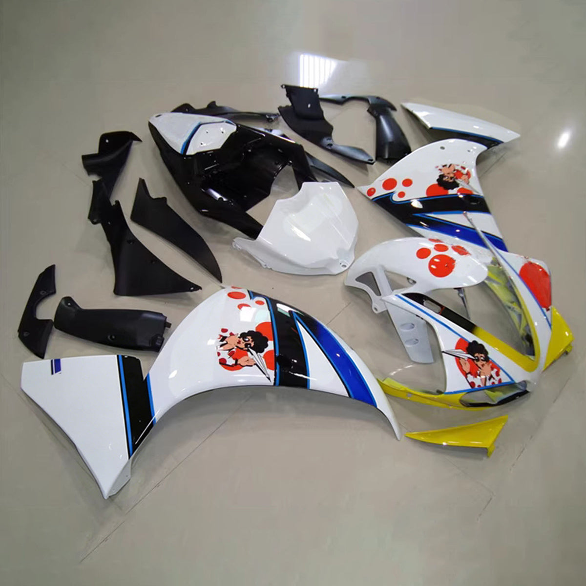 Injection Fairing Kit Bodywork Plastic ABS For Yamaha YZFR1 YZF-R1 2009-2011