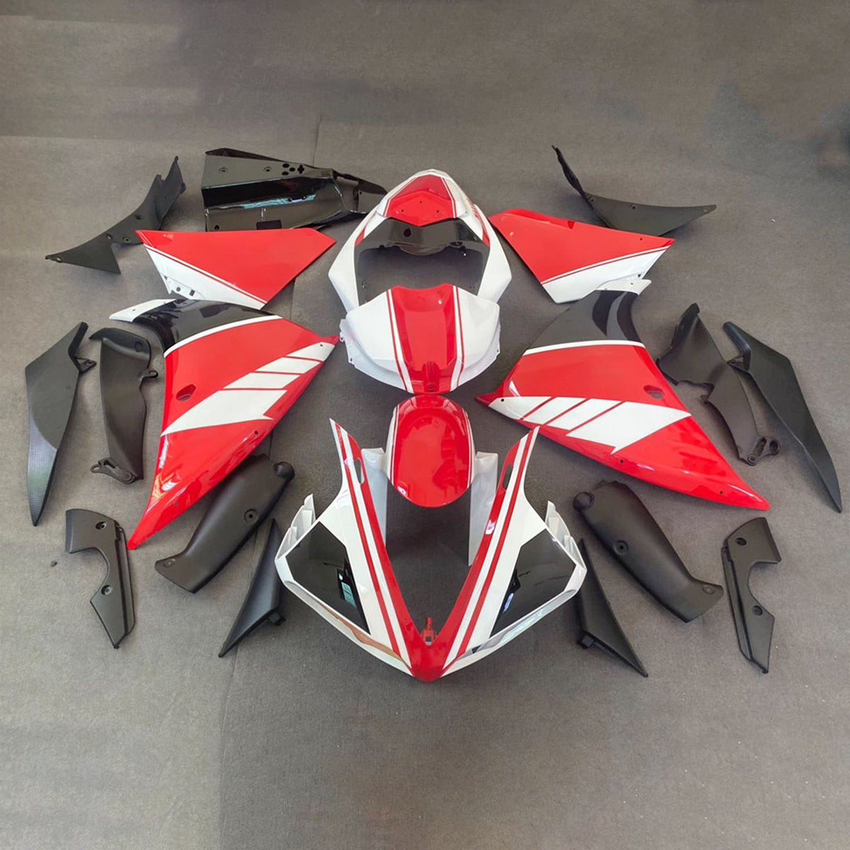 Injection Fairing Kit Bodywork Plastic ABS fit For Yamaha YZF-R1 2012-2014