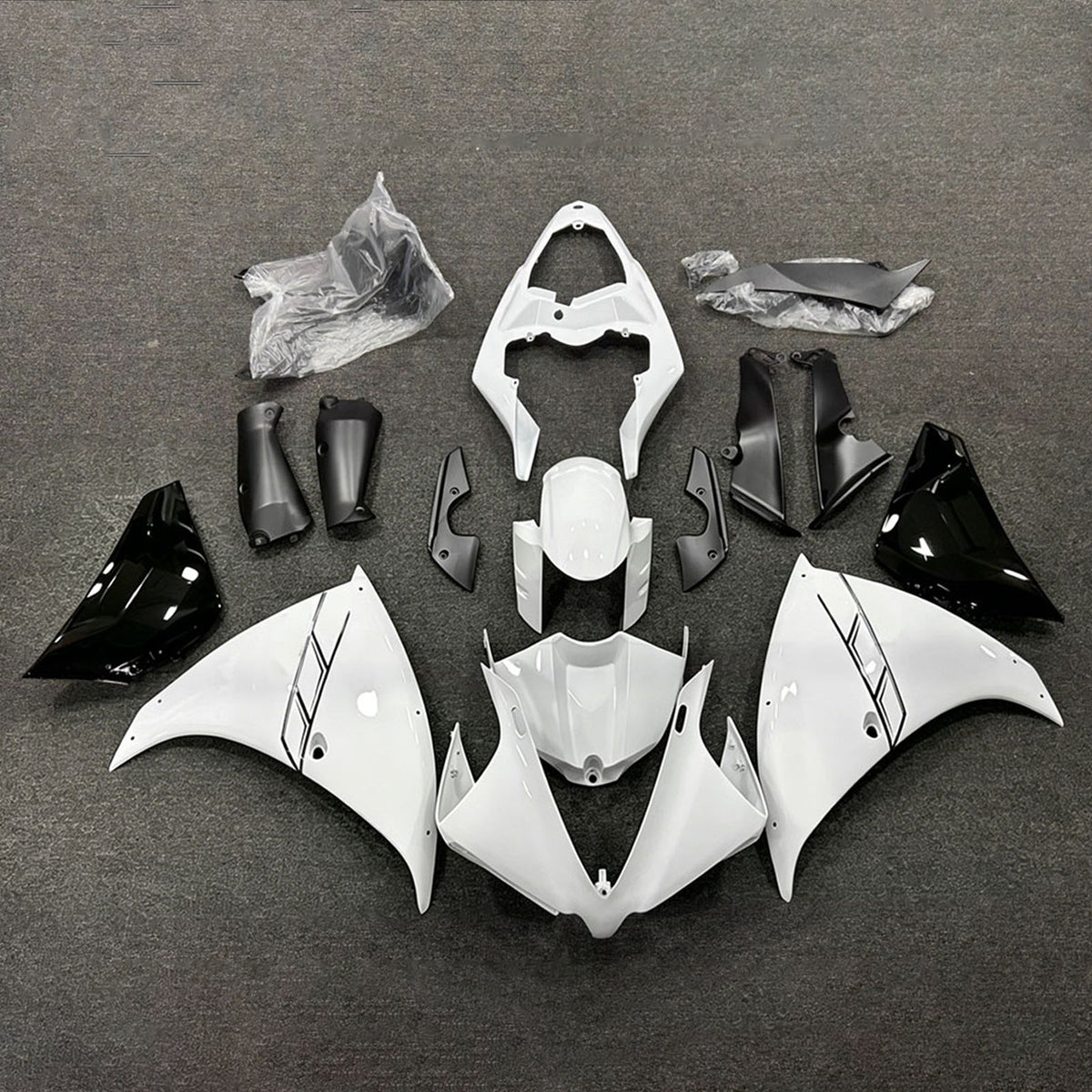 Injection Fairing Kit Bodywork Plastic ABS For Yamaha YZFR1 YZF-R1 2009-2011