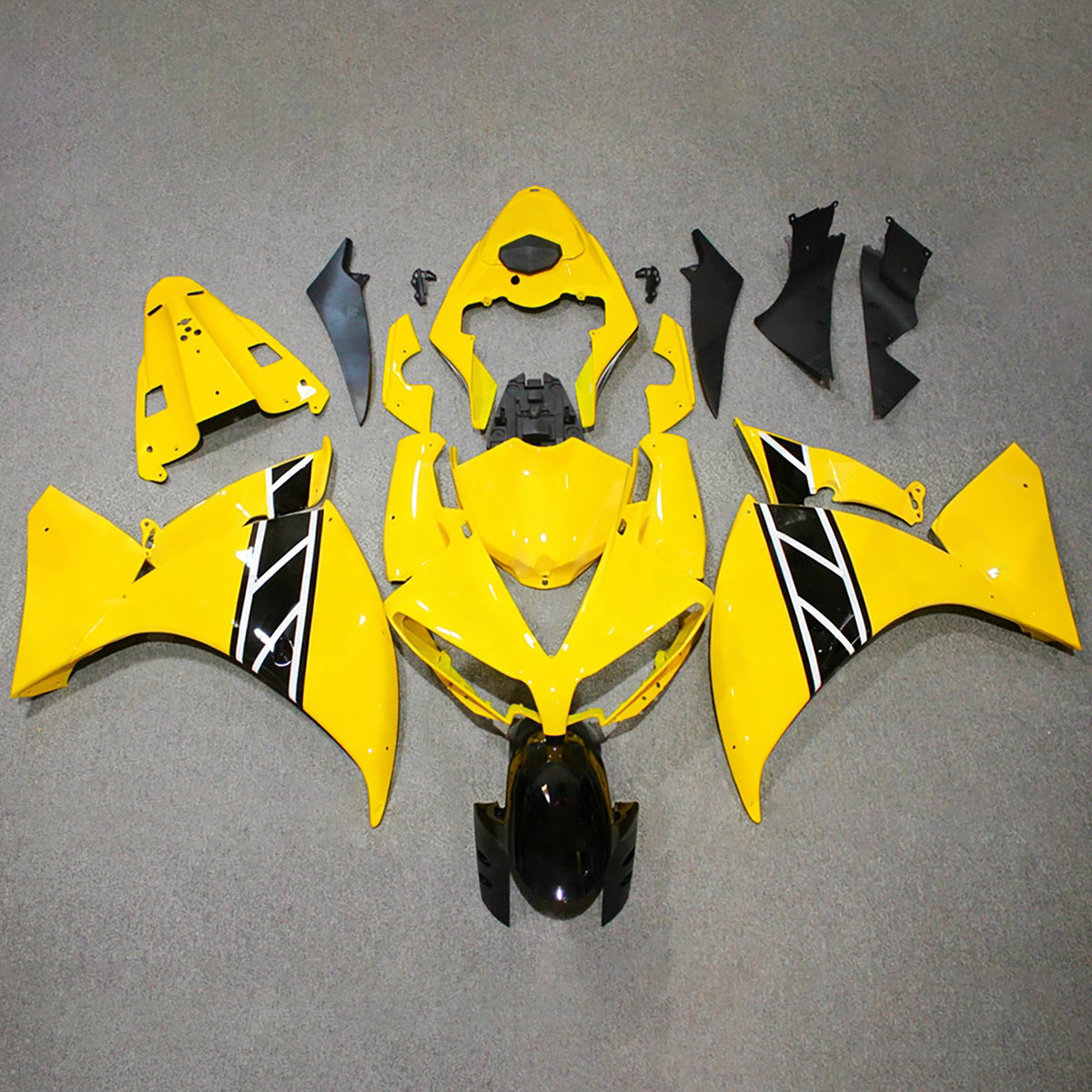 Injection Fairing Kit Bodywork Plastic ABS For Yamaha YZFR1 YZF-R1 2009-2011