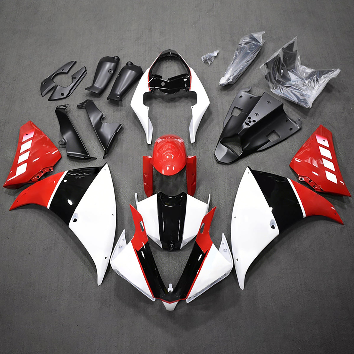Injection Fairing Kit Bodywork Plastic ABS fit For Yamaha YZF-R1 2012-2014