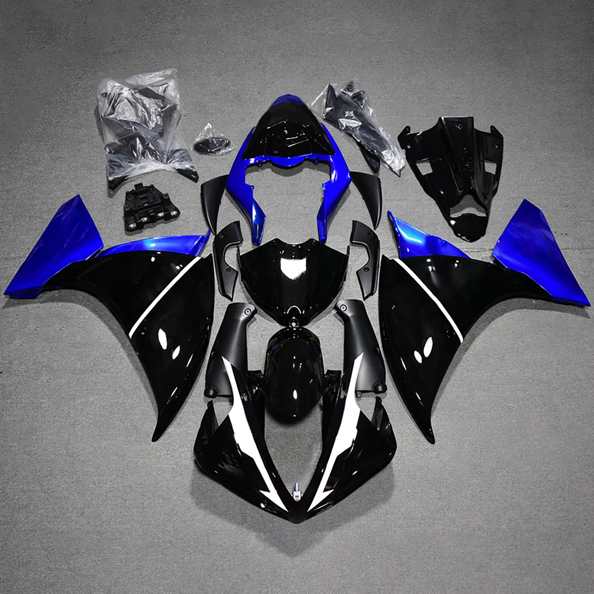 Injection Fairing Kit Bodywork Plastic ABS fit For Yamaha YZF-R1 2012-2014