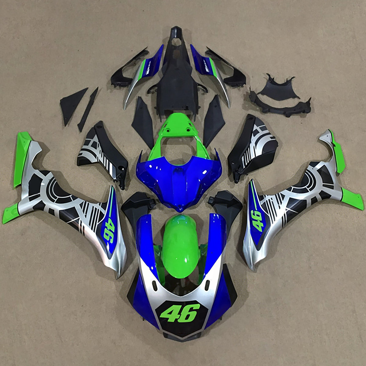 Injection Fairing Kit Bodywork Plastic ABS fit For Yamaha YZF 1000 R1 2015-2019