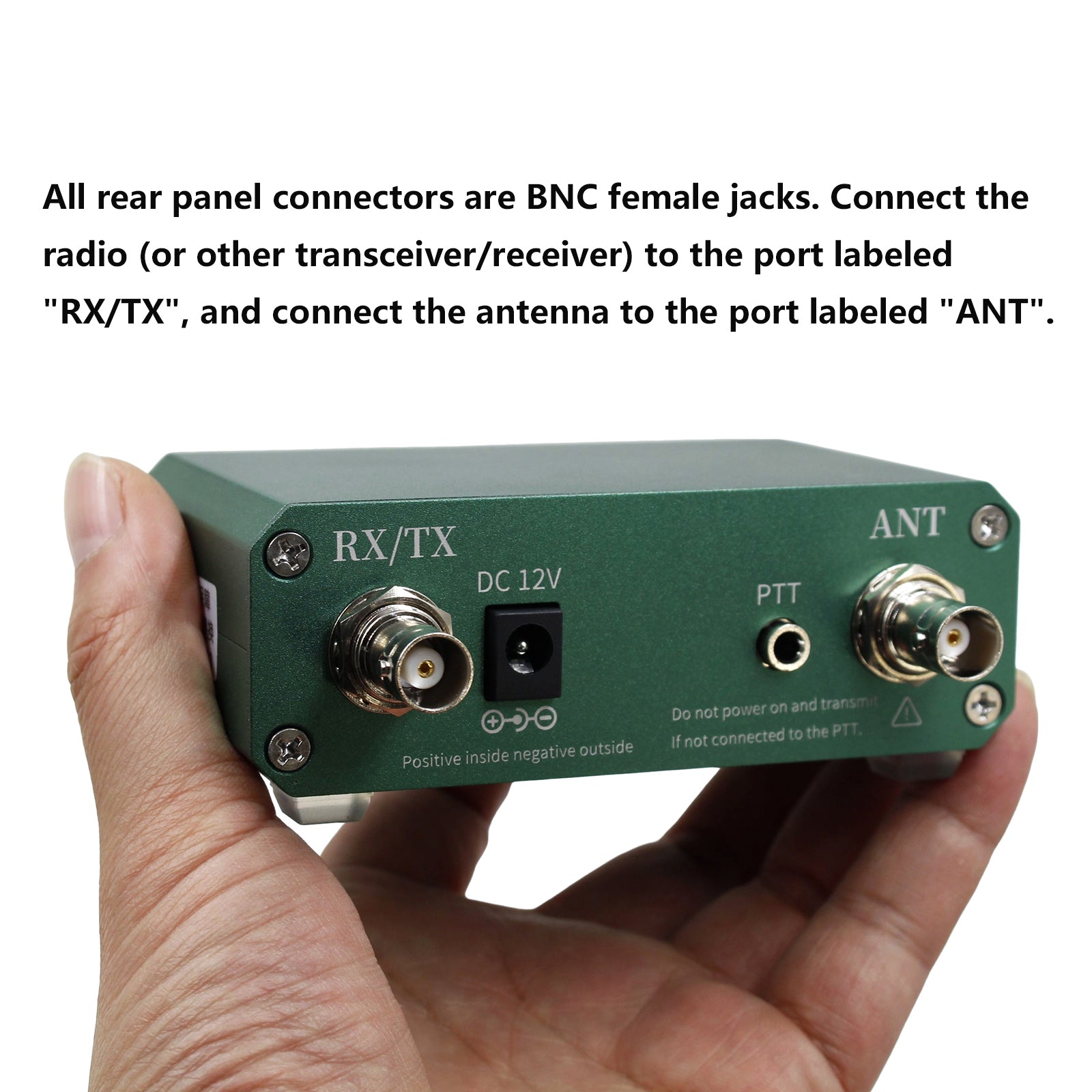 Shortwave Tuned Amplifier 3-30MHz Frequency Coverage Adjustable Gain 0-30dB