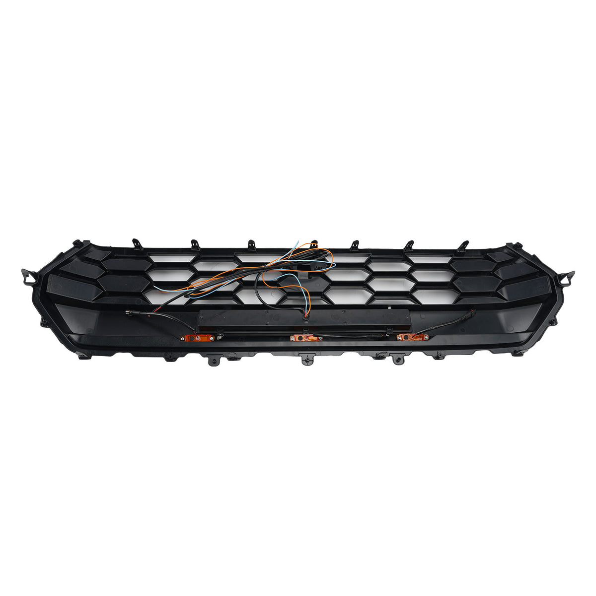 2024+ Toyota Tacoma svart främre stötfångargrill med LED & Ljusramp