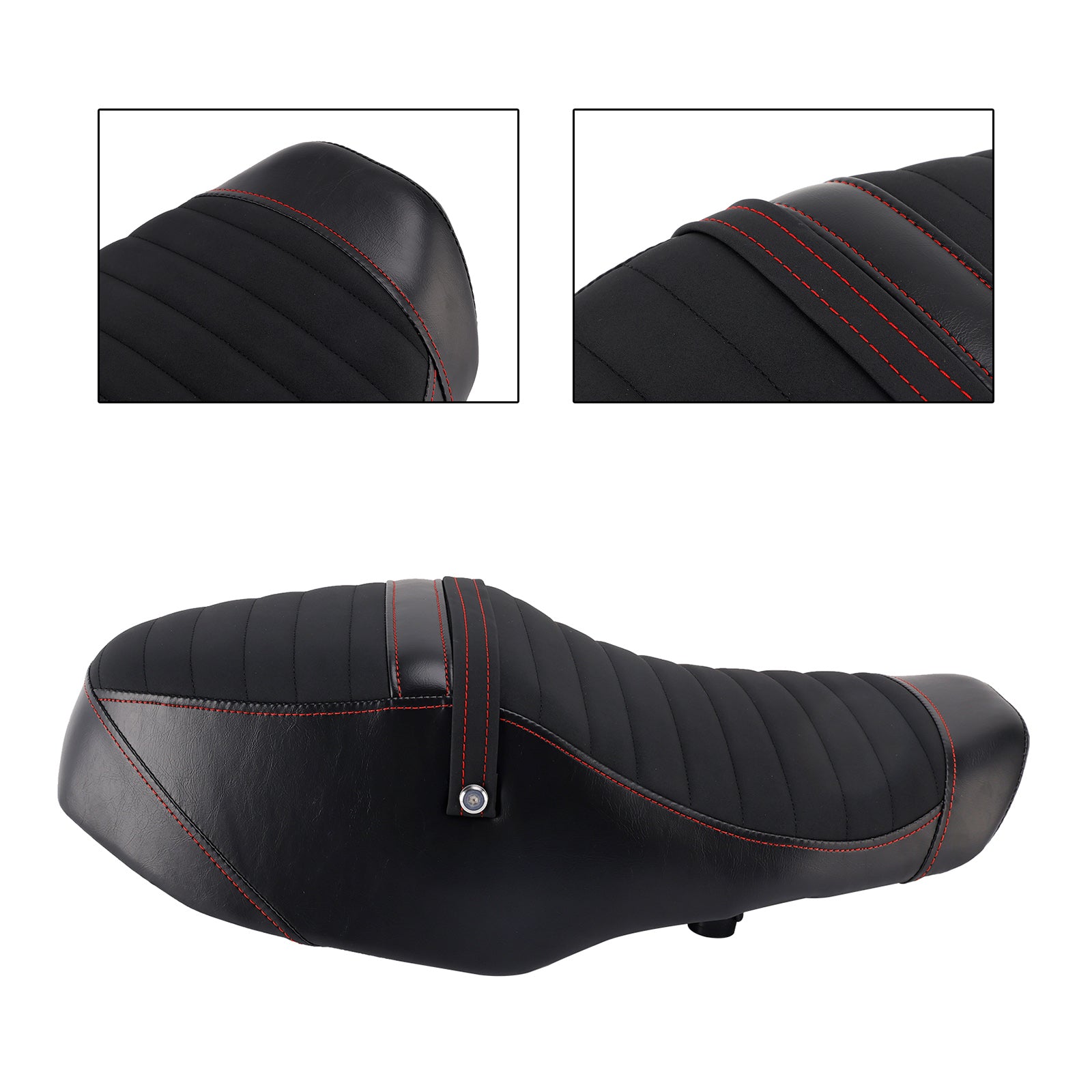 Front Raider Seat Driver Cushion Pu Fit Black For Yamaha Xsr900 Xsr 900 22-25