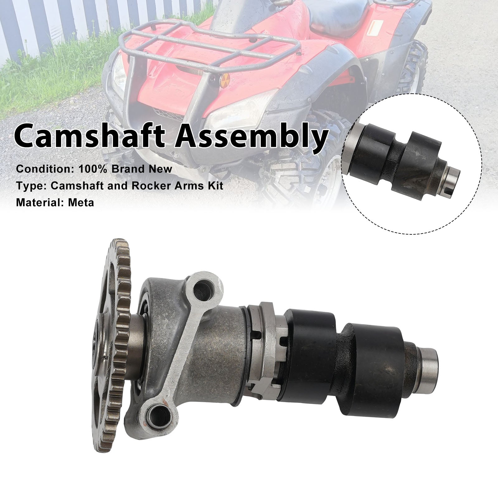 Camshaft Assembly 14100-HN8-P00 For Honda Rincon TRX650 FA 03-05