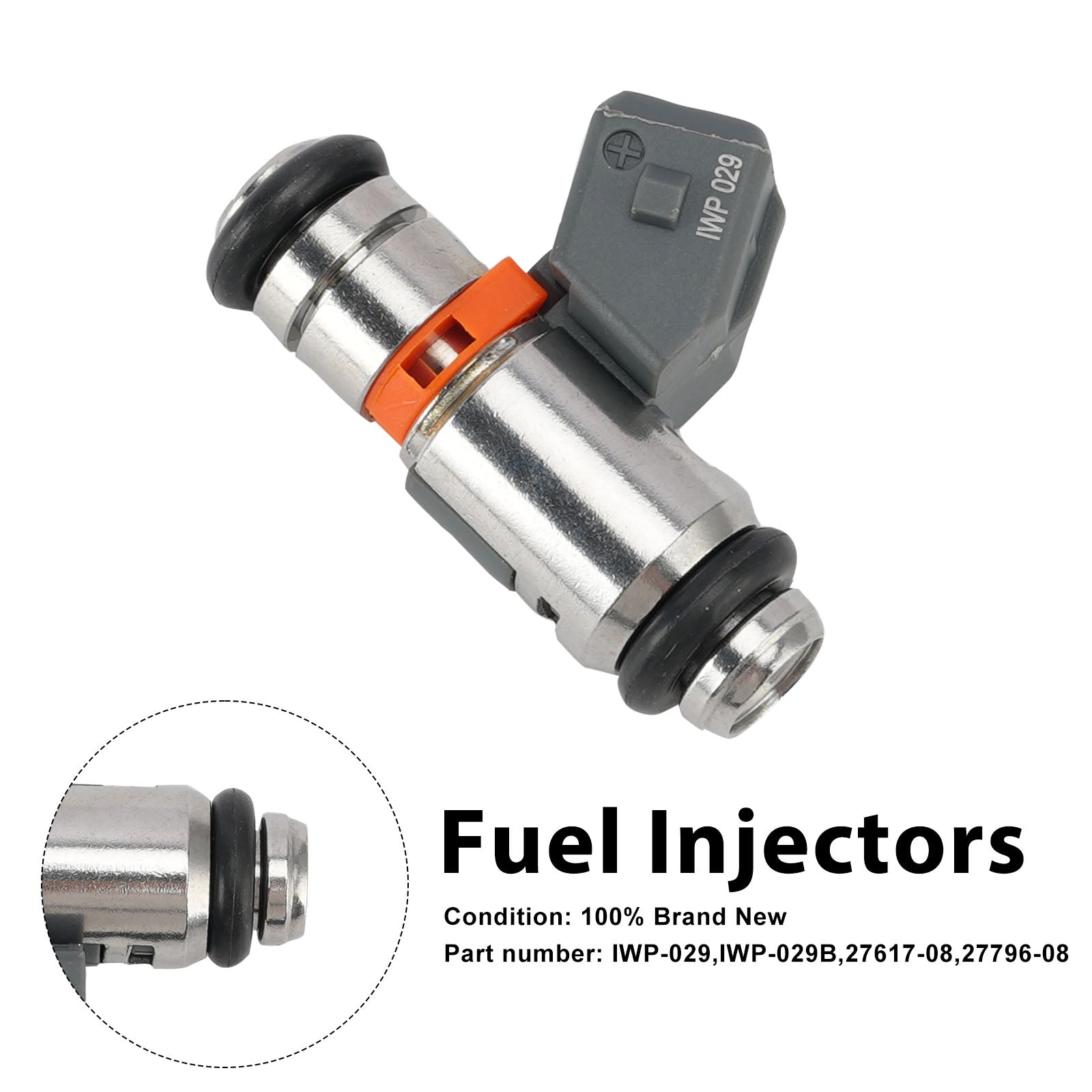 Fuel Injectors IWP-029 For Electra Glide Street Glide Road King 08-17